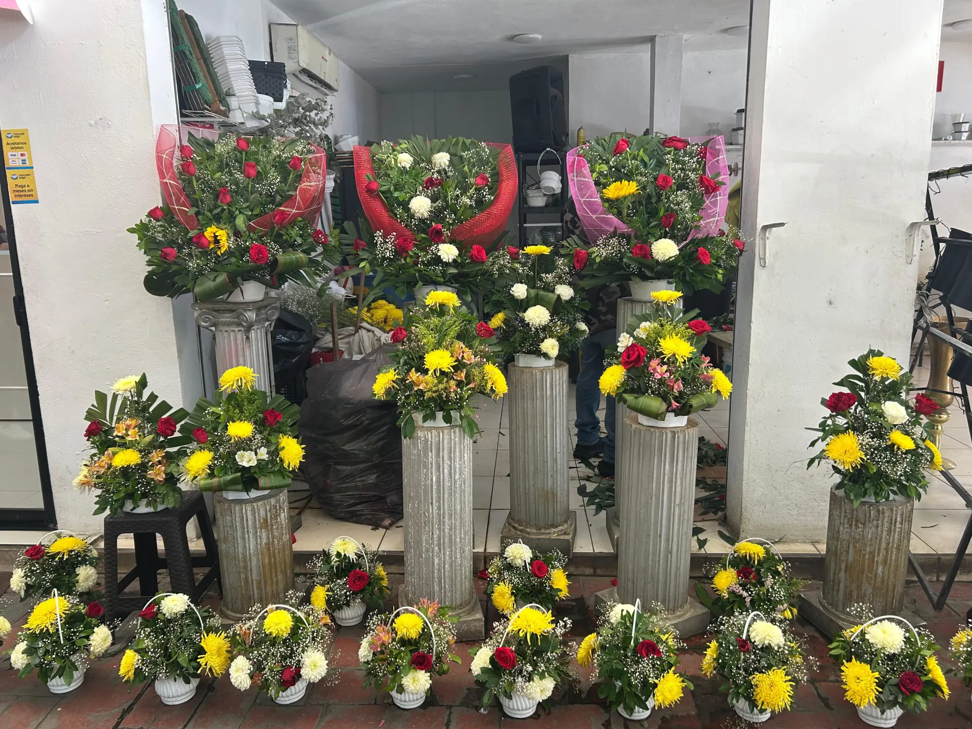 $!Venta de flores a la baja en Culiacán; Mercado de las Flores reporta pérdidas
