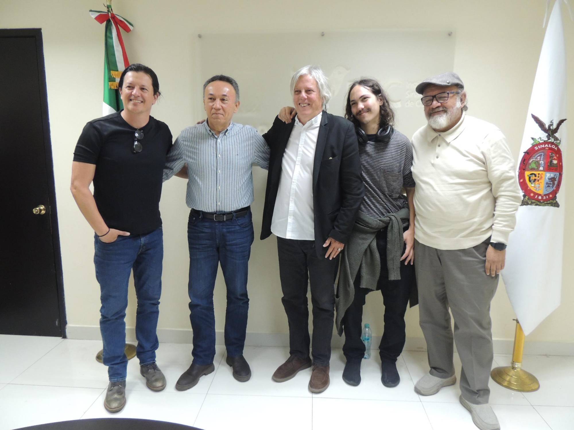 $!Daniel Borrego, Juan Salvador Avilés, Virulo, Sebastián y Rodolfo Arriaga.