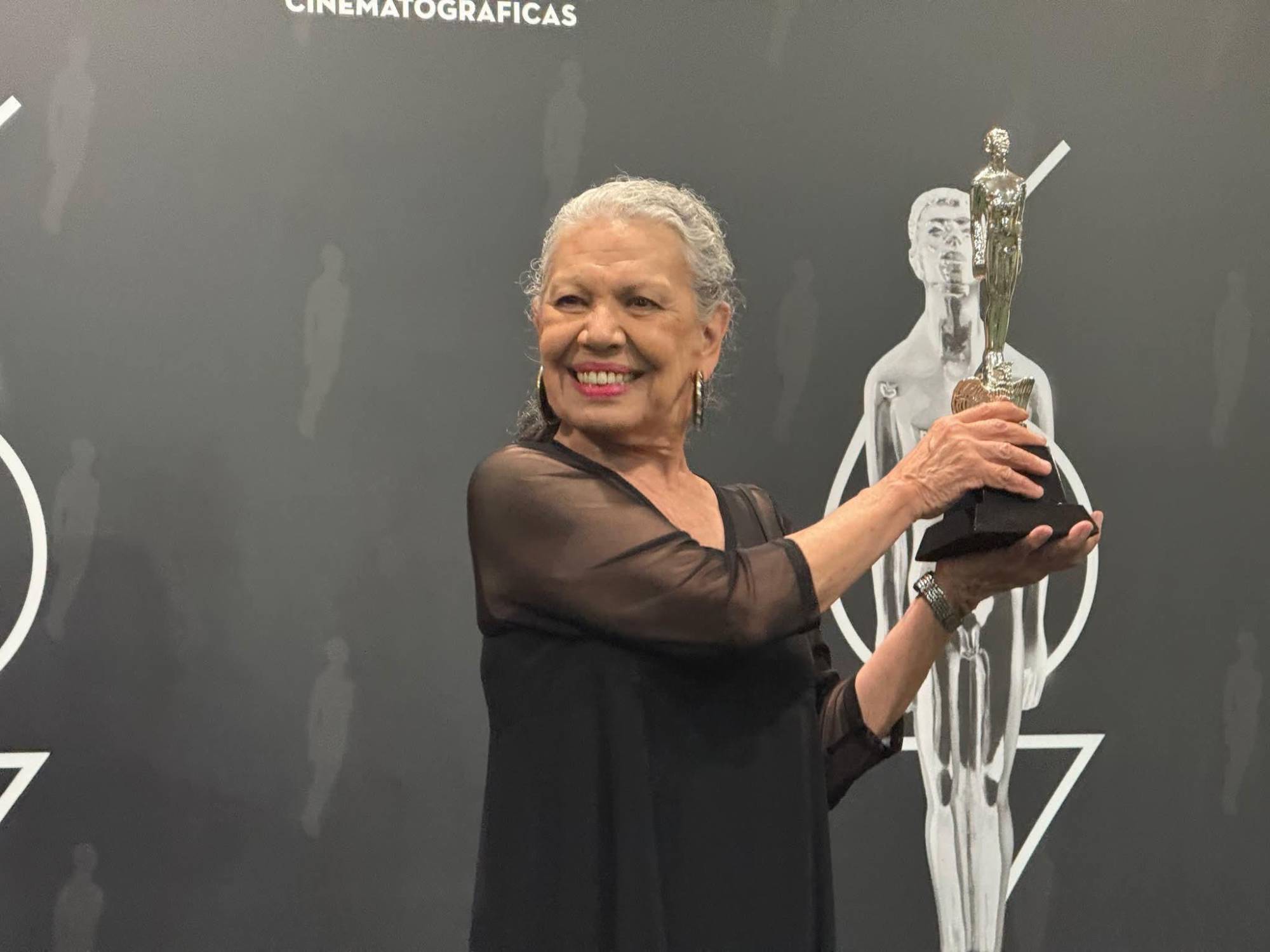 $!Luisa Huerta ganó el Premio Ariel 2025 de Mejor Actriz por No nos moverán.