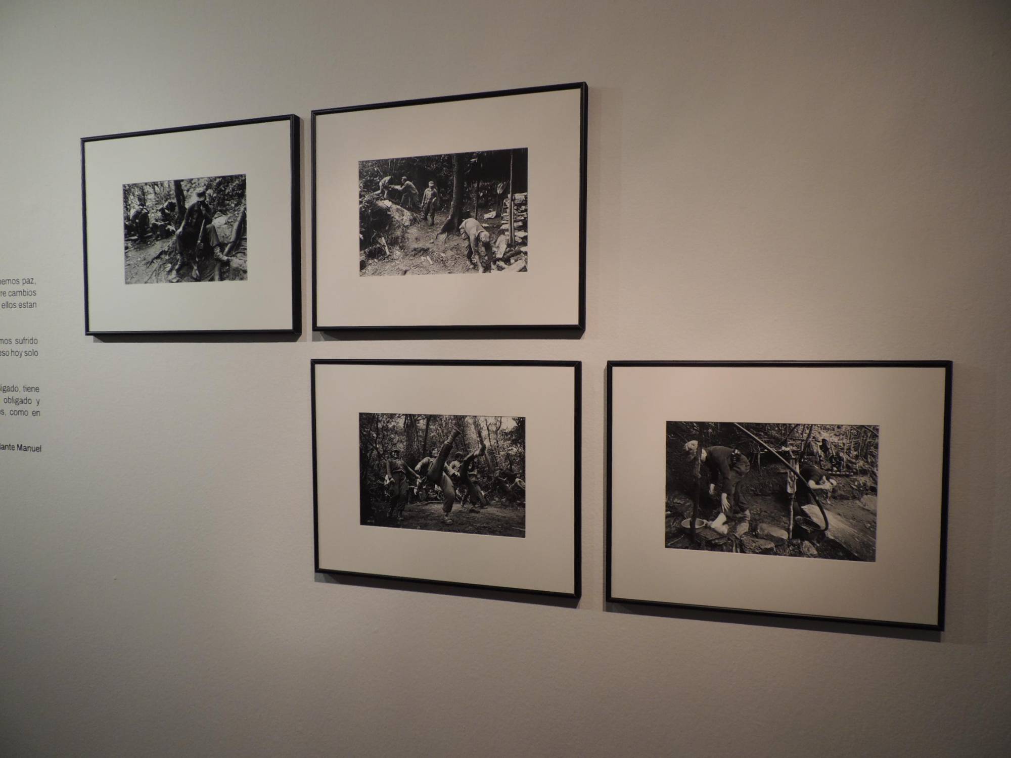 $!Otra parte de la exposición está dedicada a las Fuerzas Armadas Revolucionarias