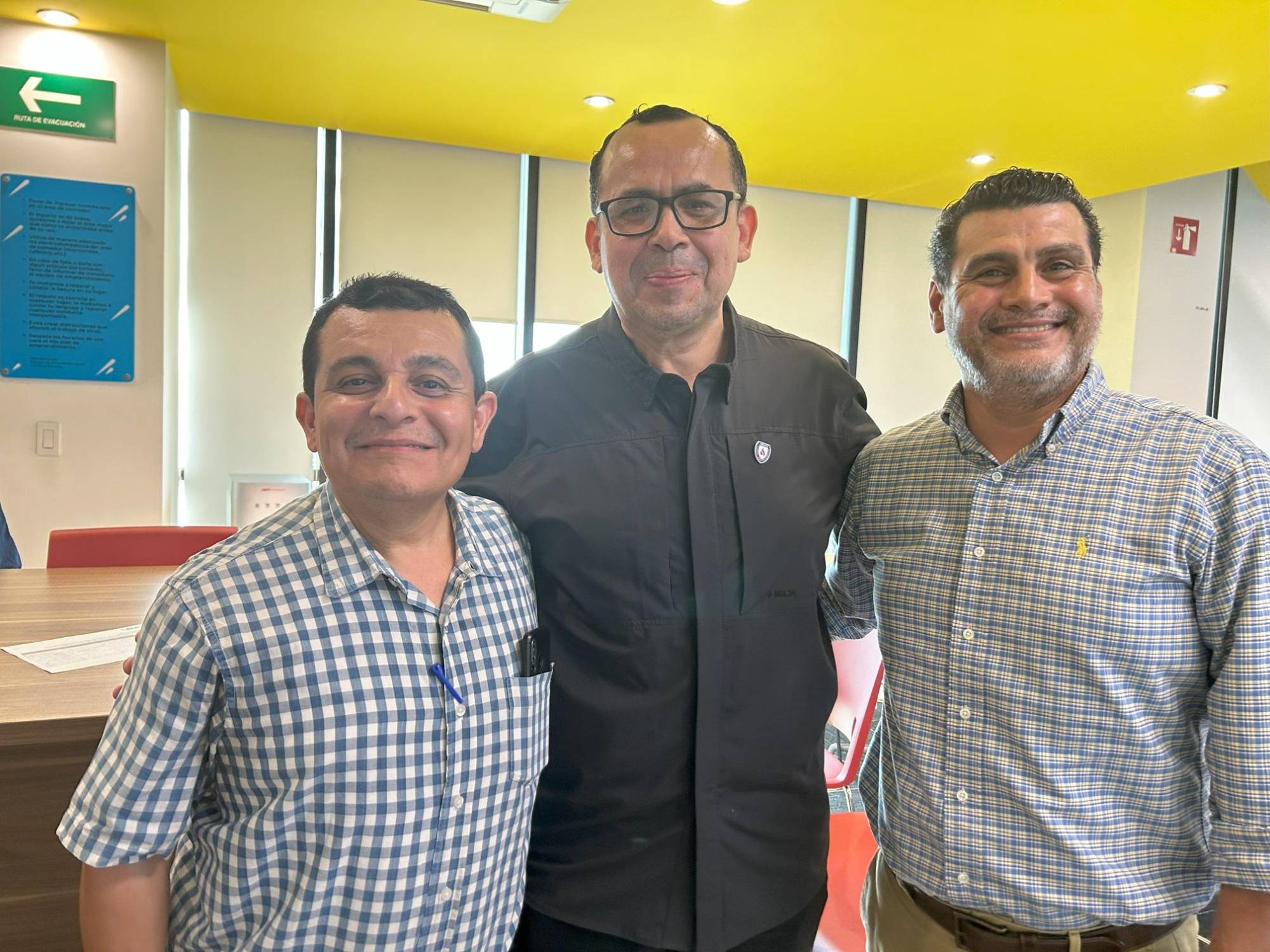 $!Roberto Juárez, Héctor Campos y Arturo Escamilla.