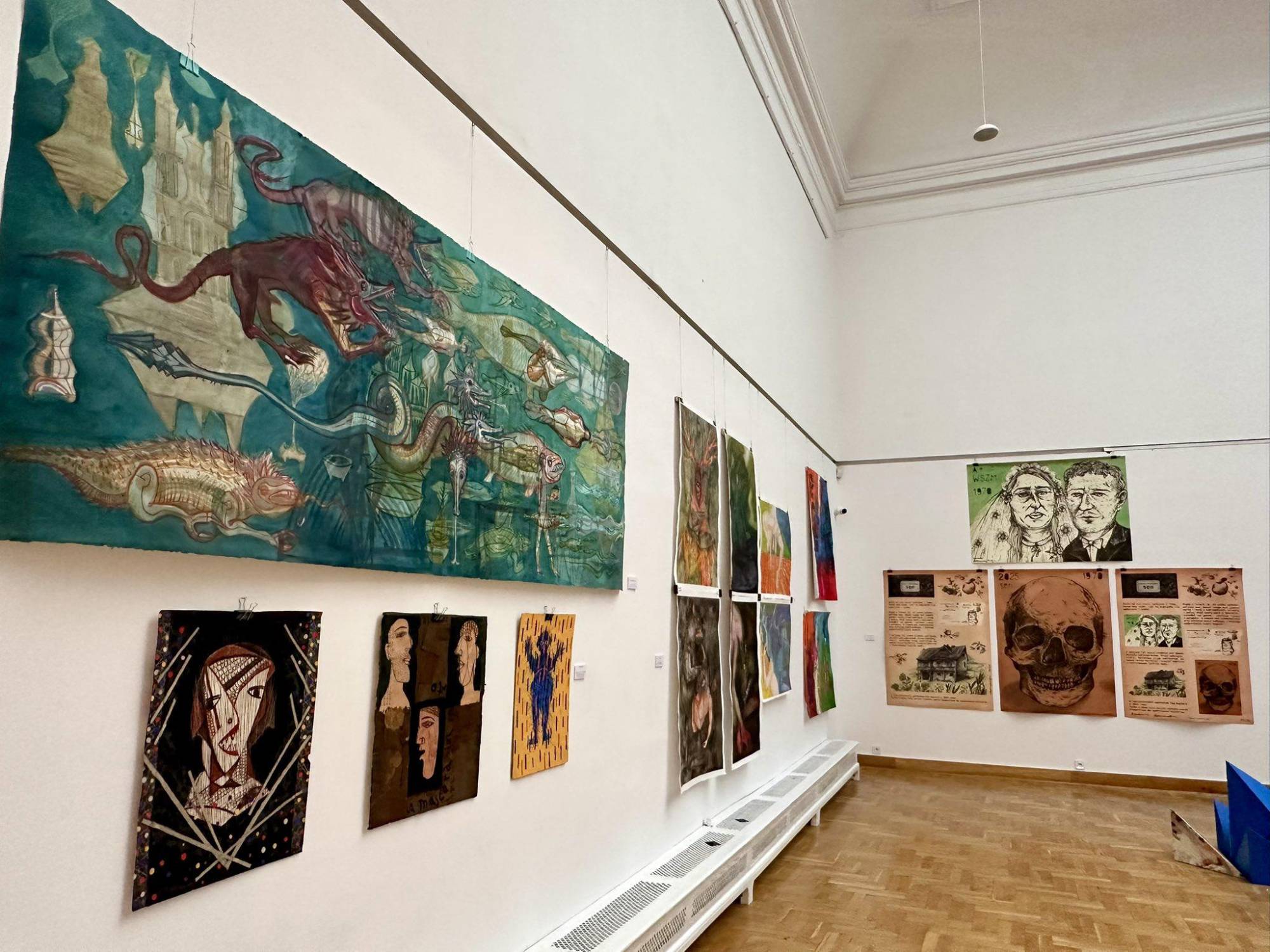 $!Obra de artistas mexicanos y polacos forman parte de la muestra binacional.