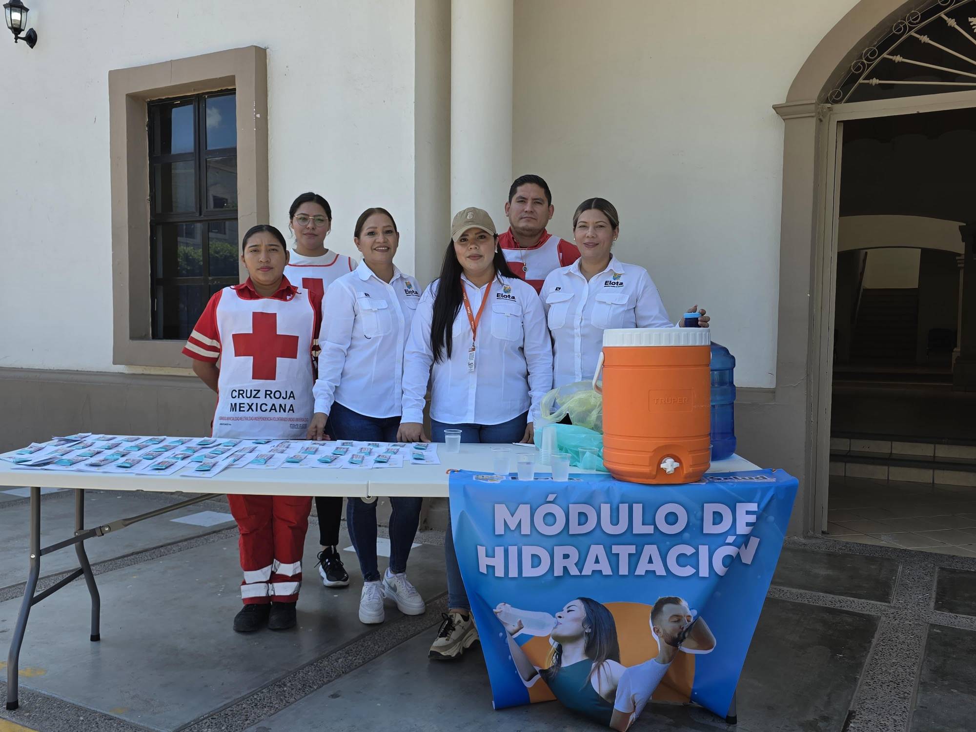 $!Instalan módulo de hidratación en Elota