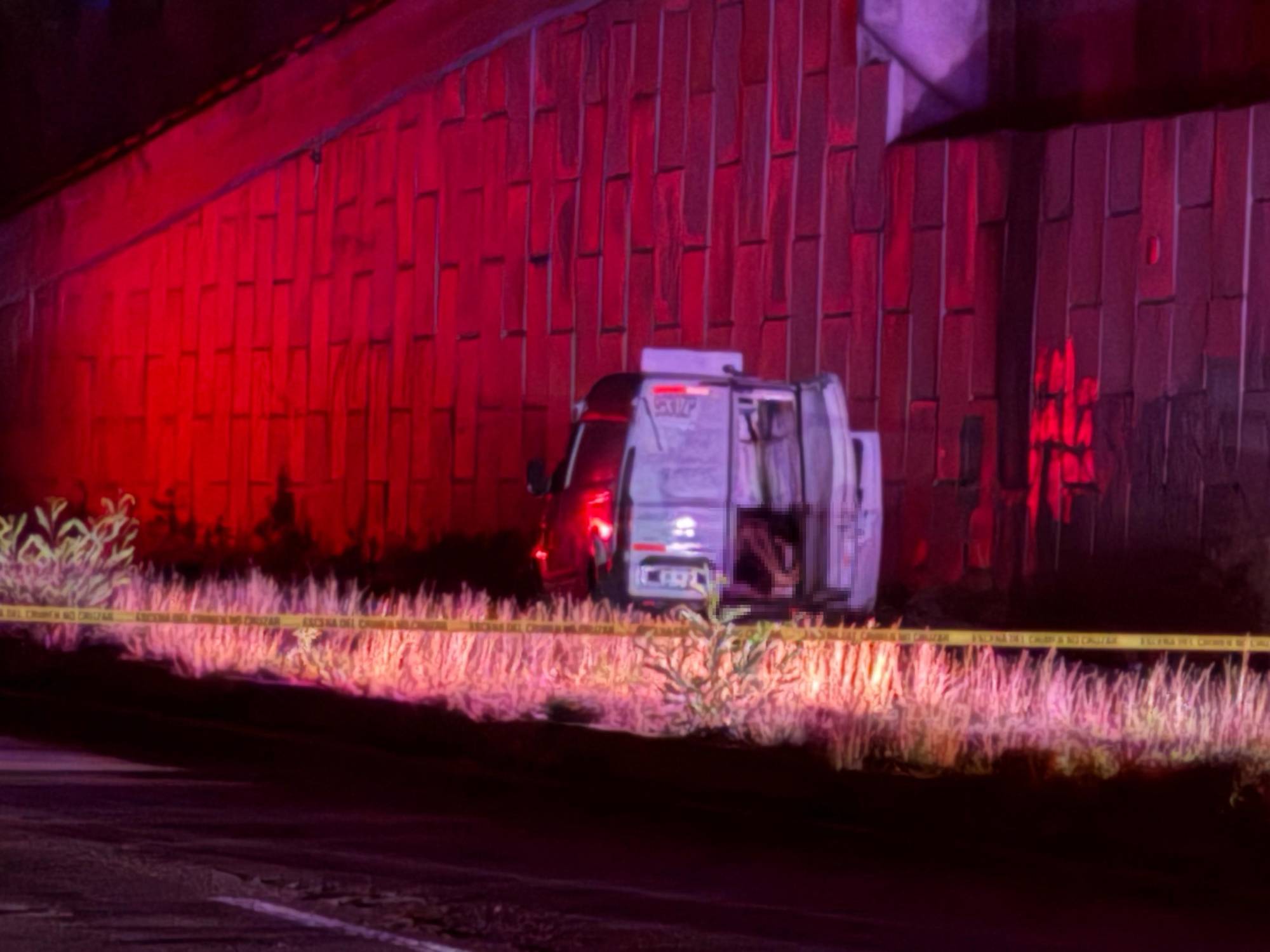 $!Dejan 4 cuerpos colgados en puente de El Seminario, a la salida norte de Culiacán