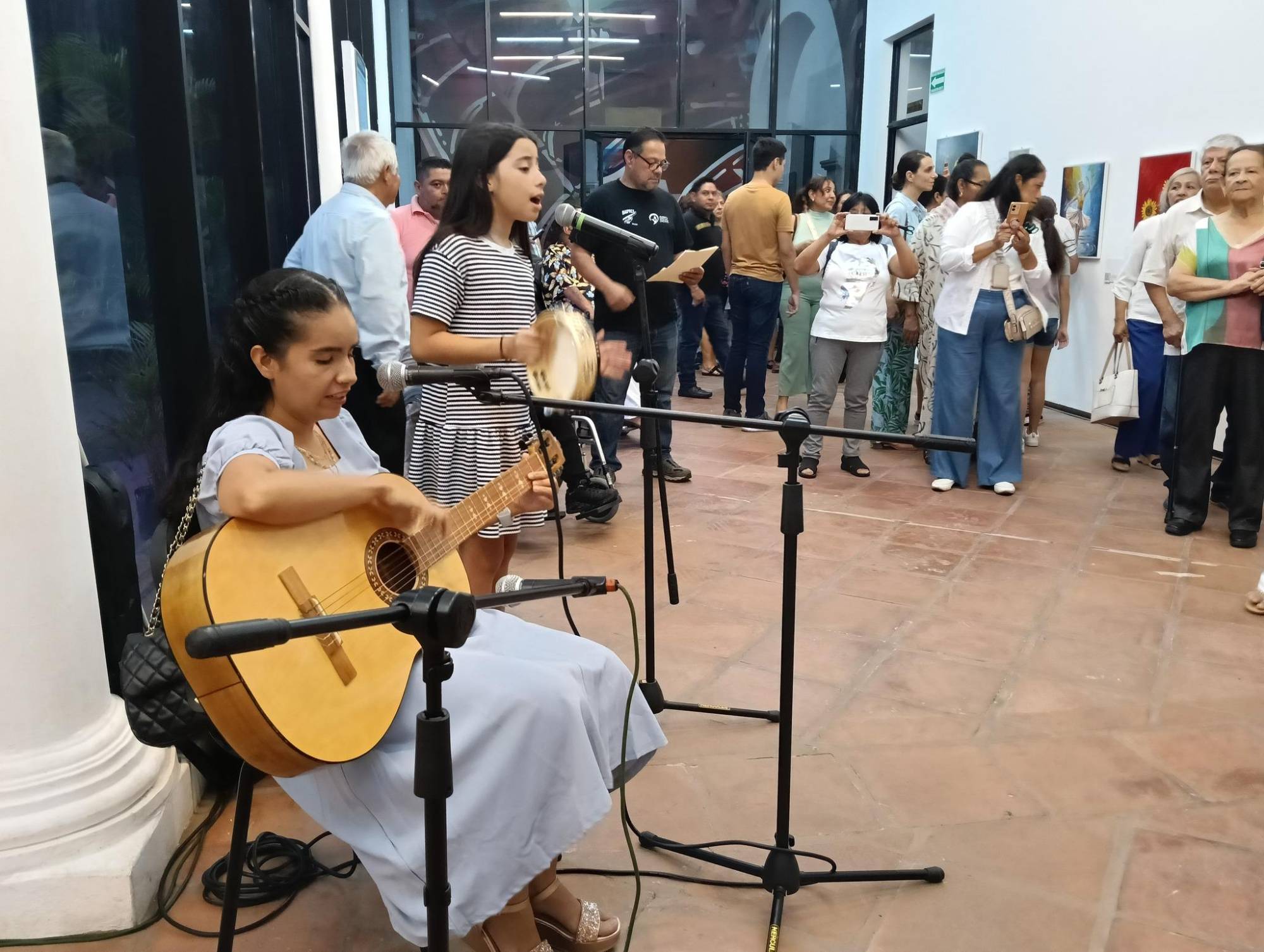 $!En la música acompañó Abdy Nohemí Rubio Álvarez y María Gloria Domínguez.