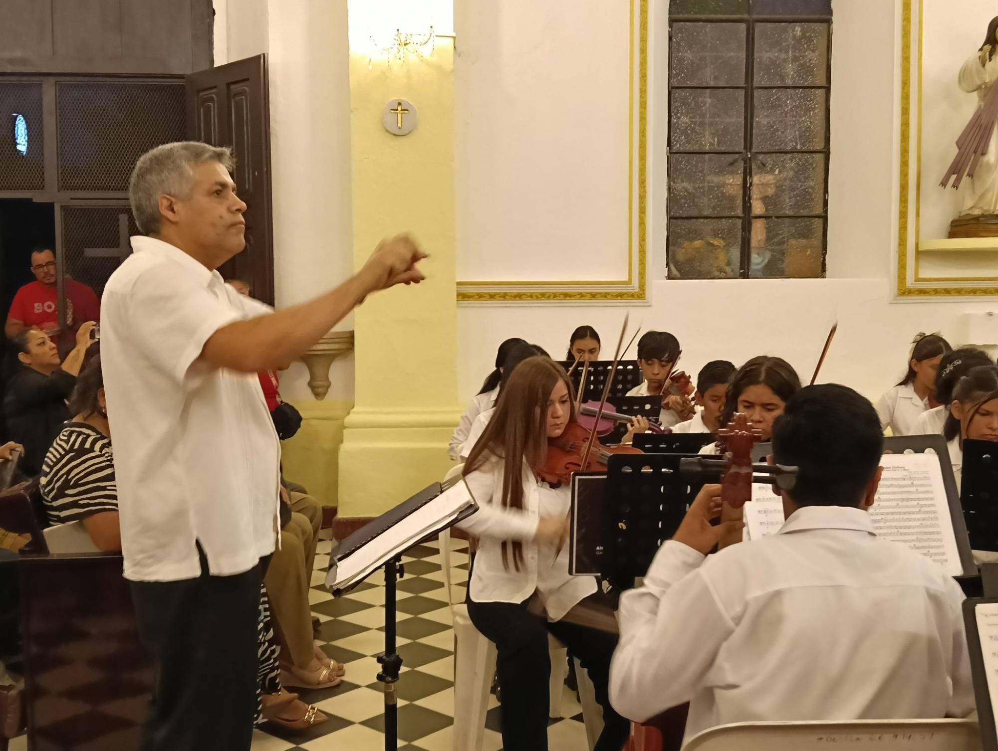 $!El maestro Roberto Torres fue quien dirigió a la agrupación.