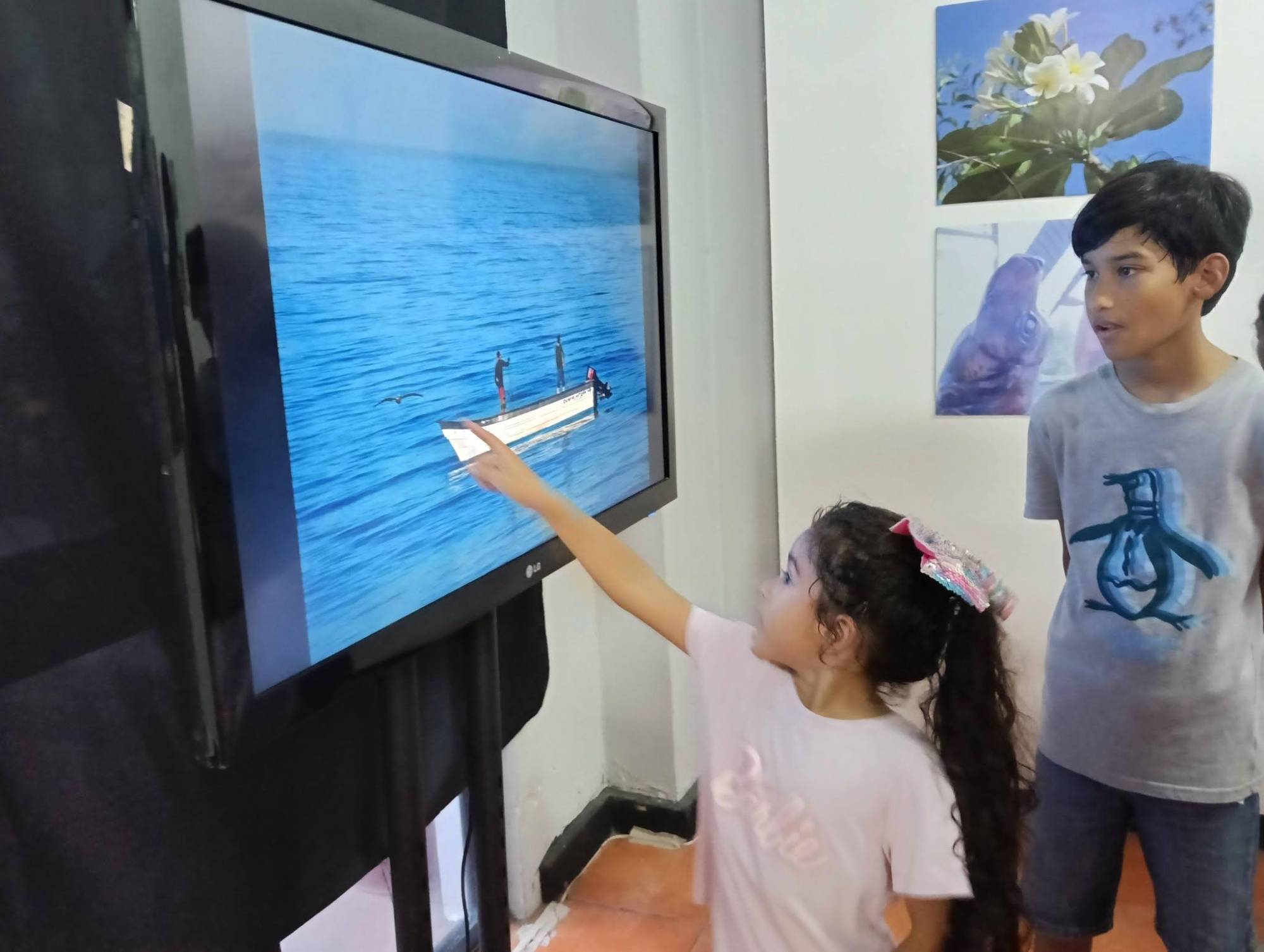 $!Fotografía en diversos formatos llamaron la atención de los pequeños.