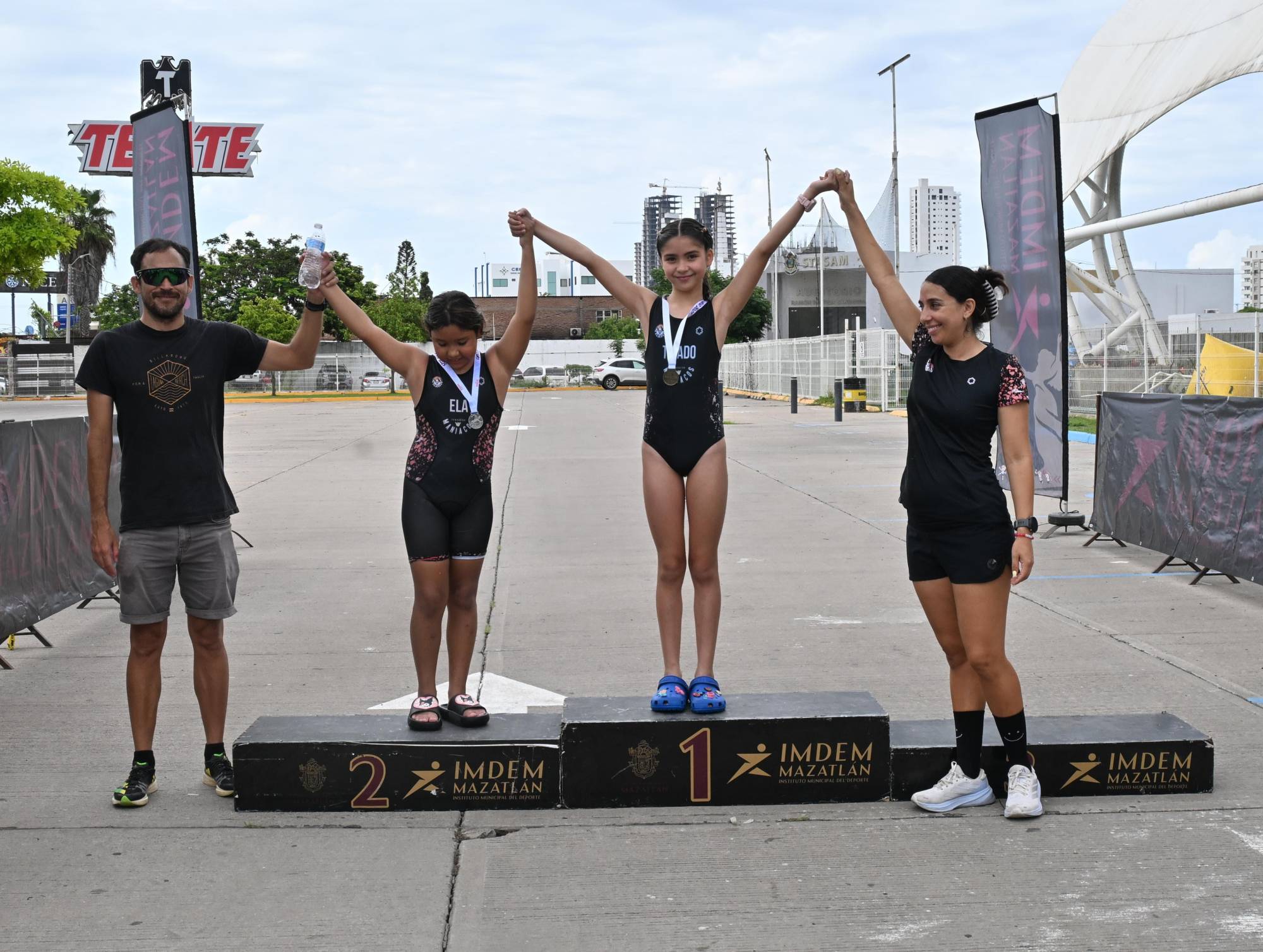 $!Acuatlón Imdem 2025 rompe récord de participación y proyecta nuevos talentos en Mazatlán