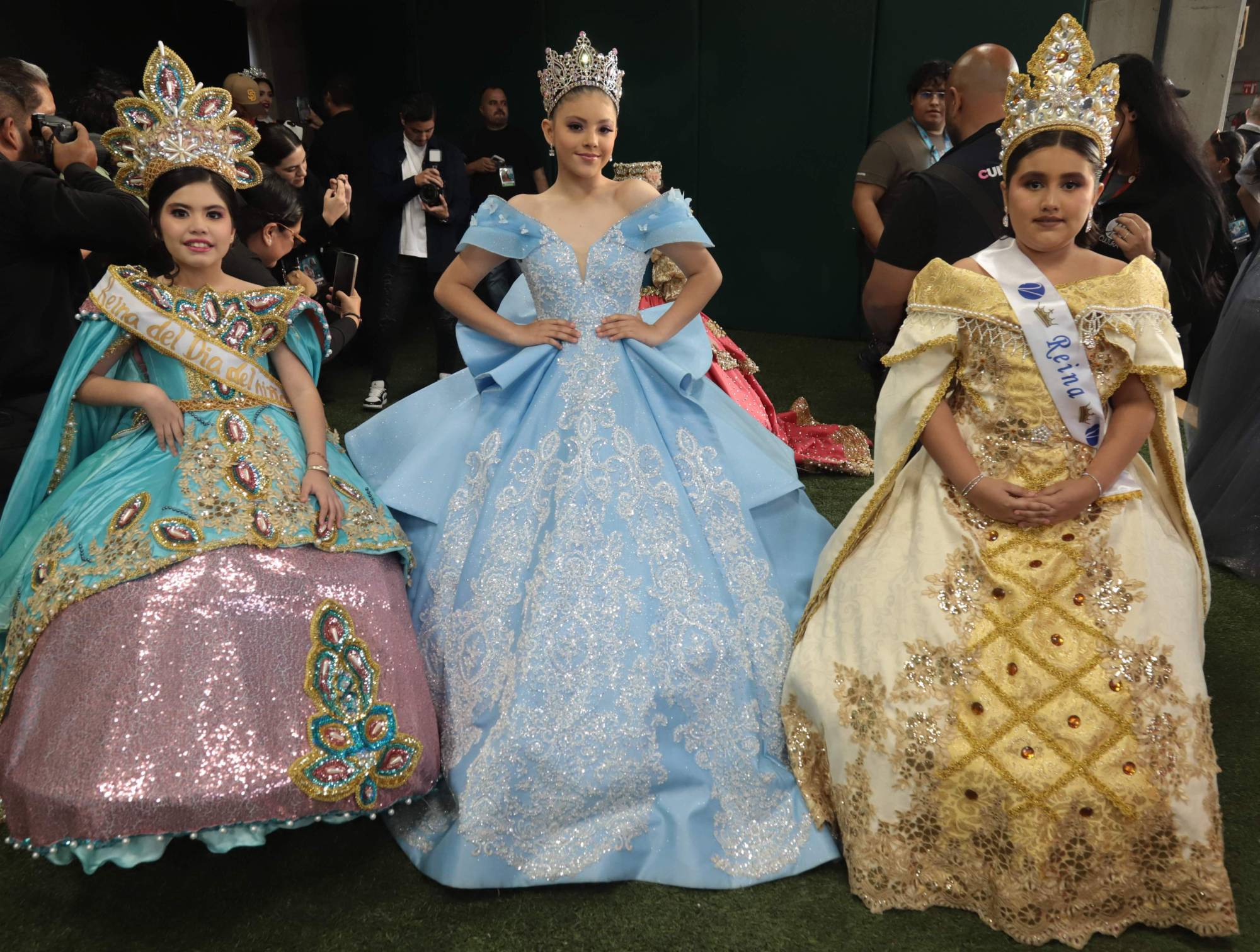 $!Mariana Barrón, Osleidy Velarde y Alexa Cáceres.