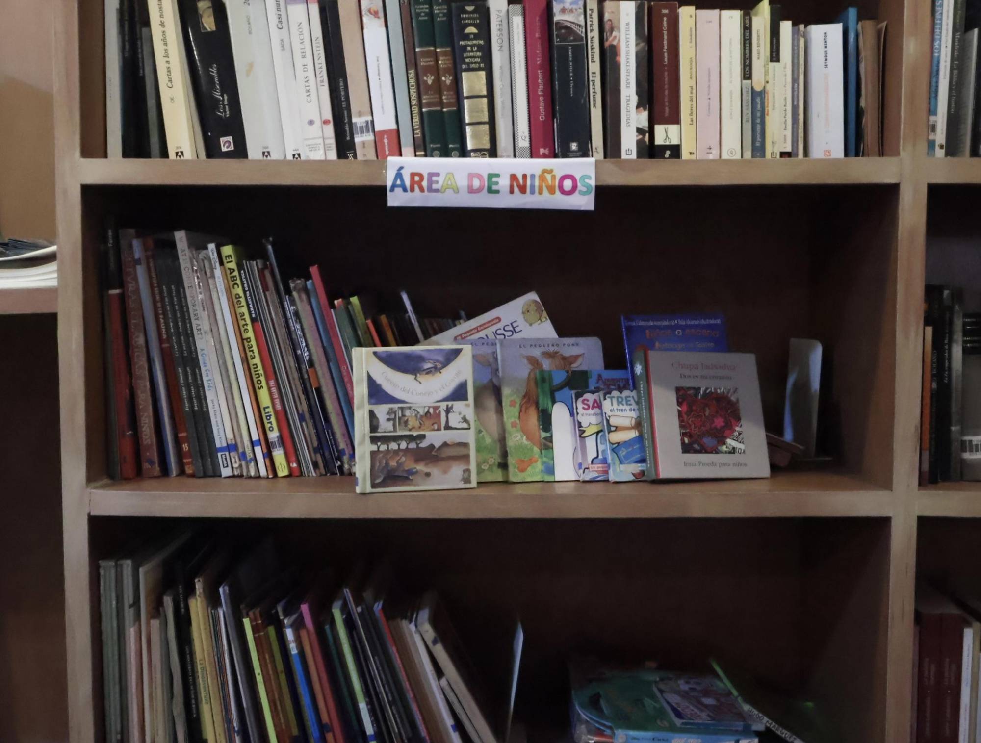 $!La biblioteca del Masin tiene un espacio dedicado a los niños.