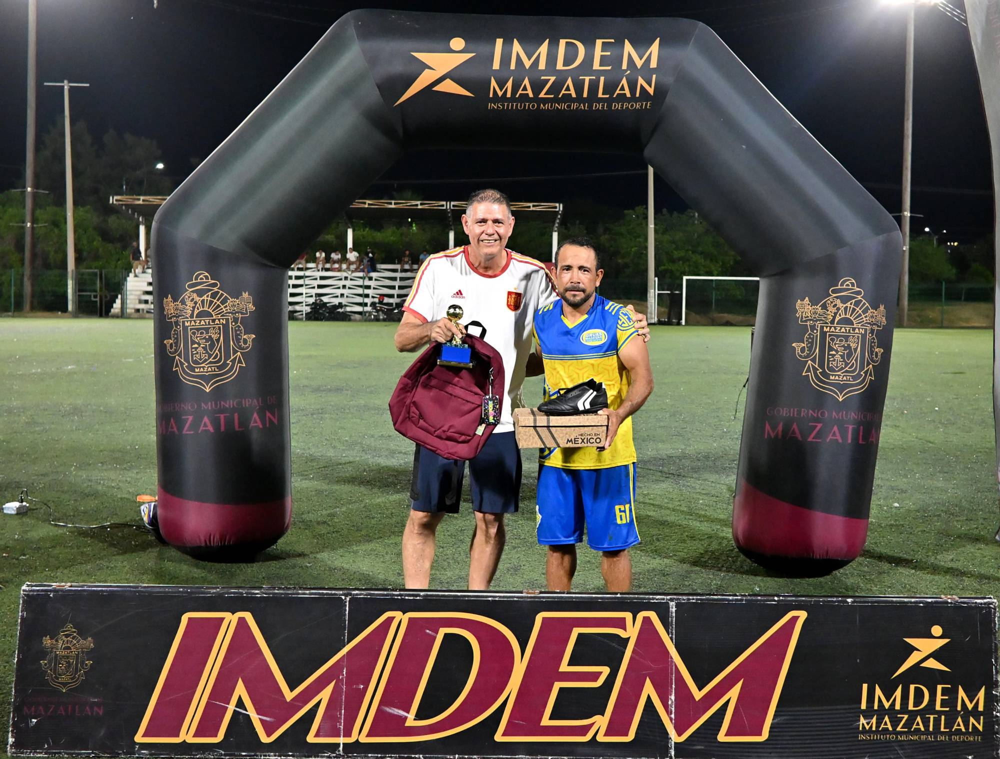 $!¡Bicampeones! Servigrúas vence a Tuna Supply en la final de la Liga Máster Municipal de Futbol