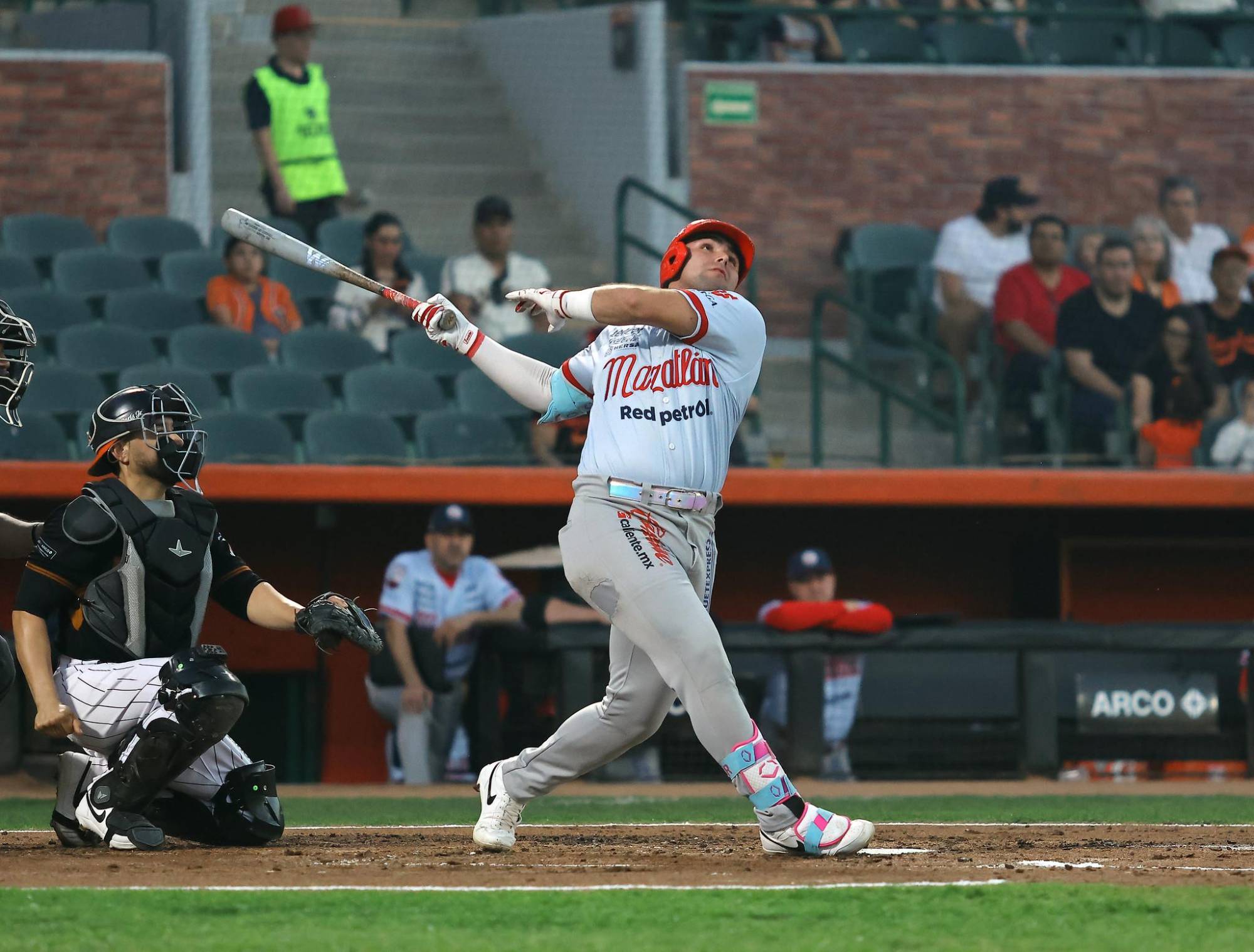 $!Venados evita la barrida y vence 7-6 a Naranjeros en duelo de alto carreraje