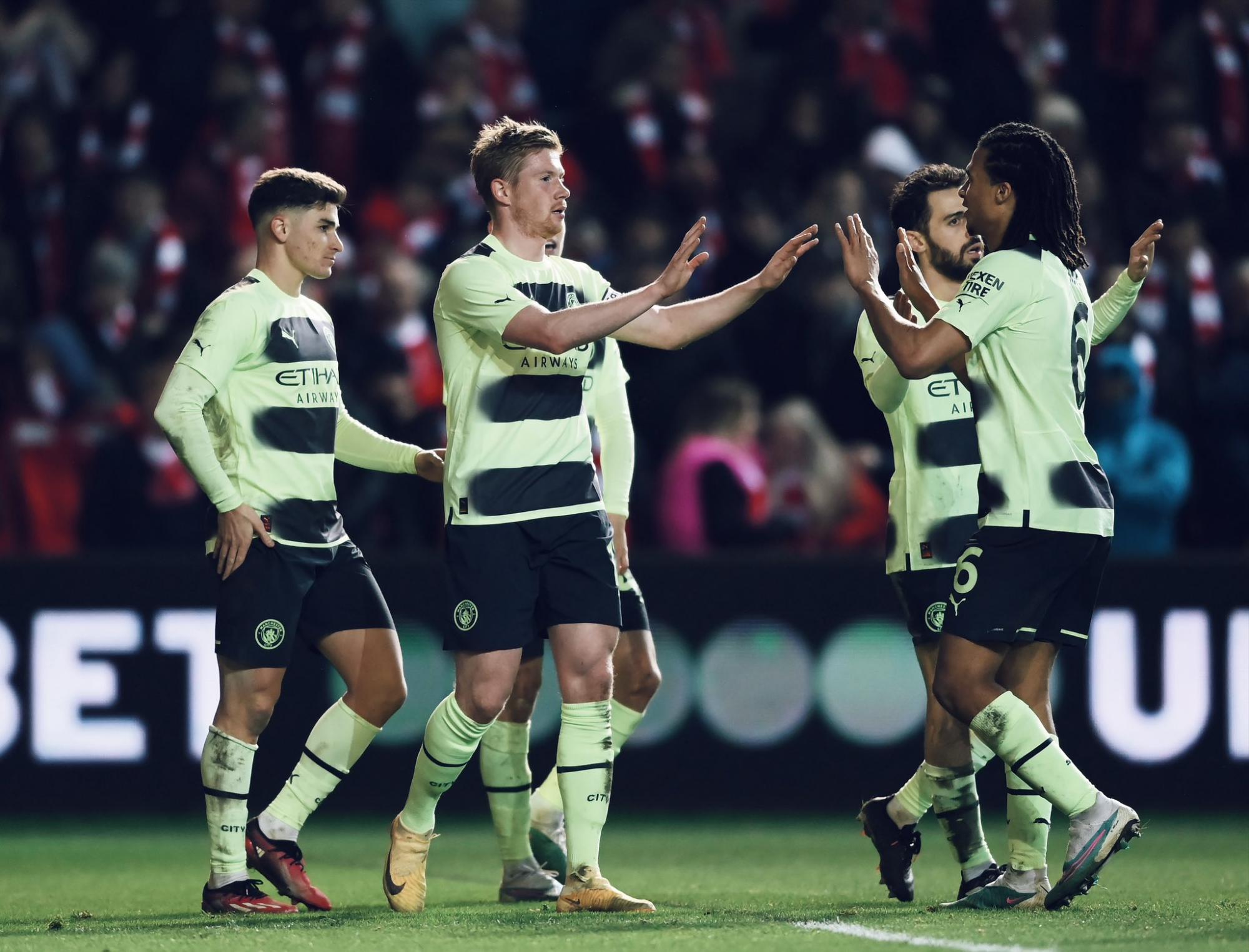 $!Manchester City venció al Bristol City por 3-0 y accedió a cuartos de final de la FA Cup
