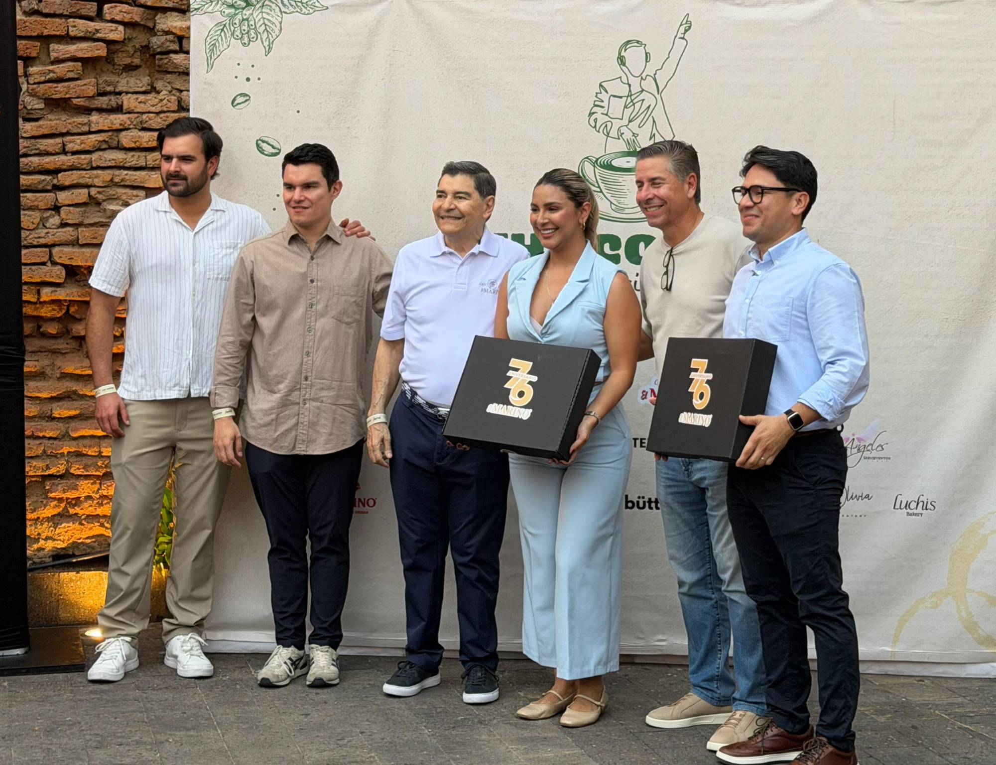 $!Arturo Lizárraga, Javier Lizárraga López, Javier Lizárraga Mercado, Francesca Negreros. Juan Carlos Lizárraga, y Norberto Rojas