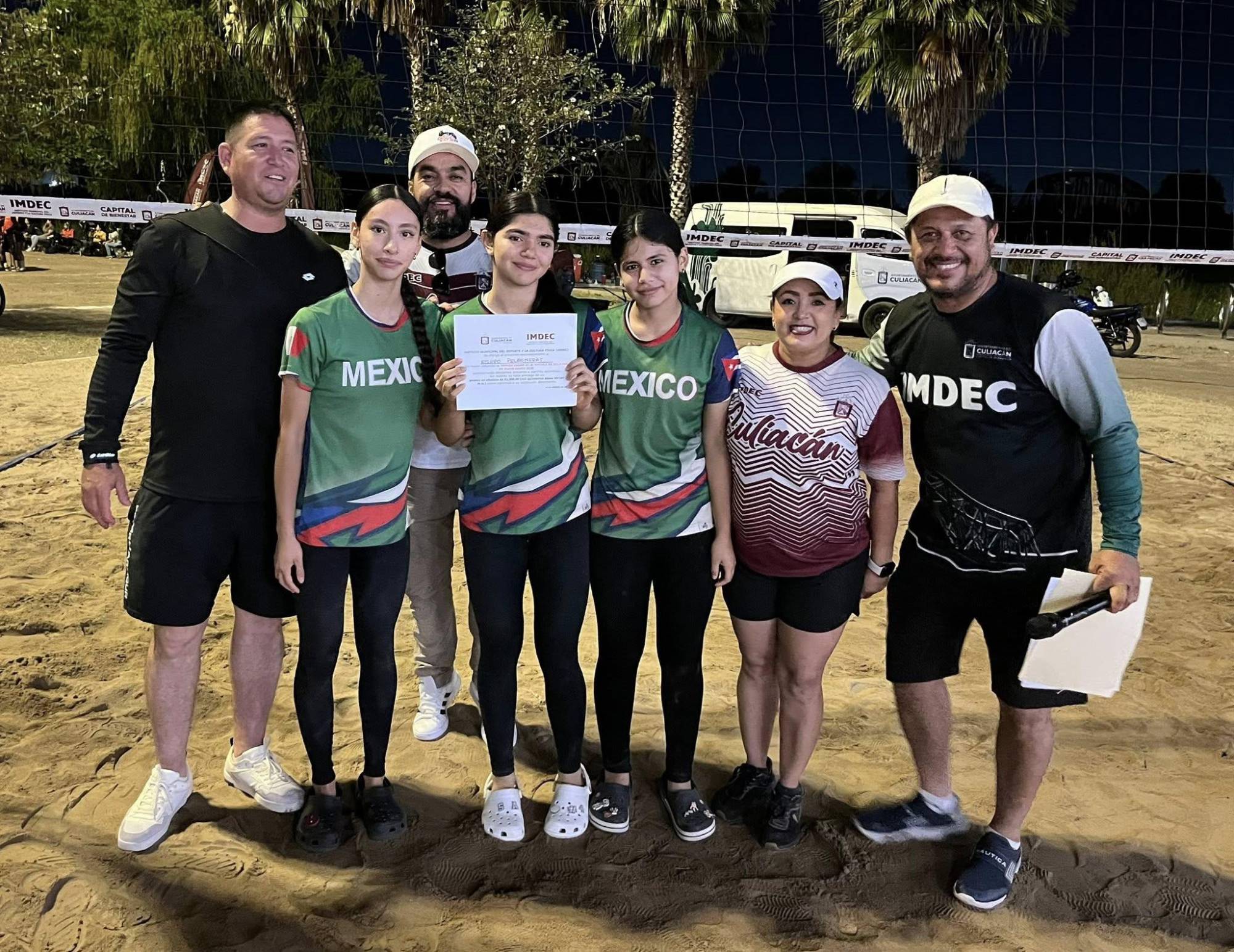 $!Peleoneras y Karful conquistan el Torneo de Voleibol de Playa Imdec Semana Santa 2026