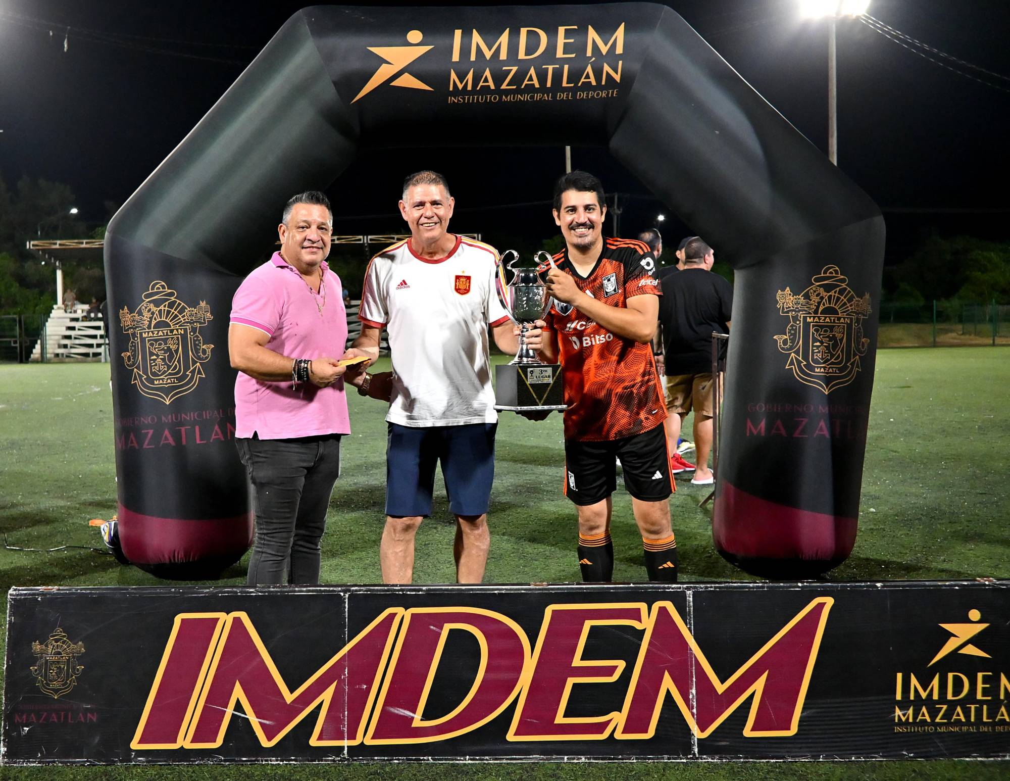 $!¡Bicampeones! Servigrúas vence a Tuna Supply en la final de la Liga Máster Municipal de Futbol