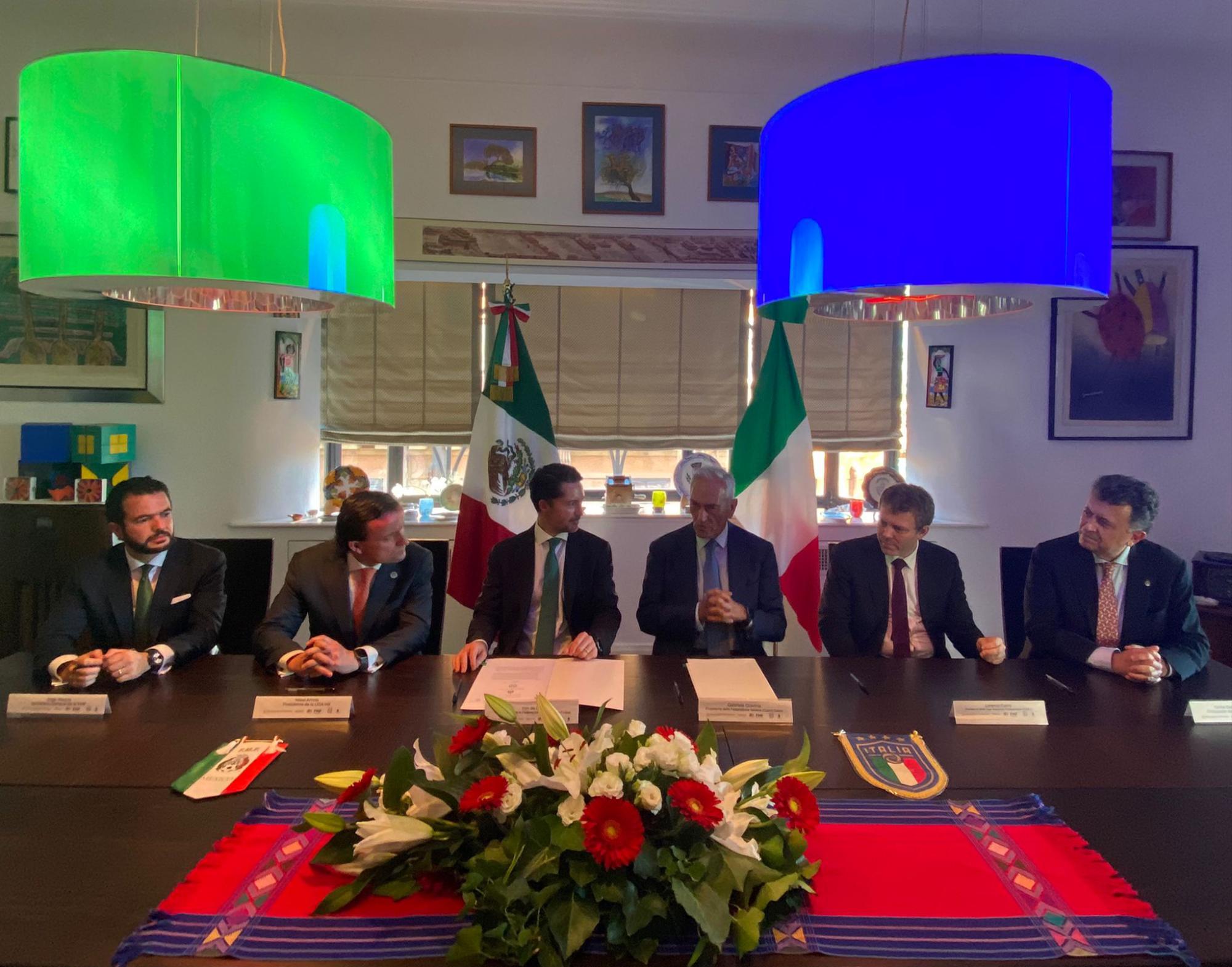 $!FMF e Italia firman histórico acuerdo de colaboración