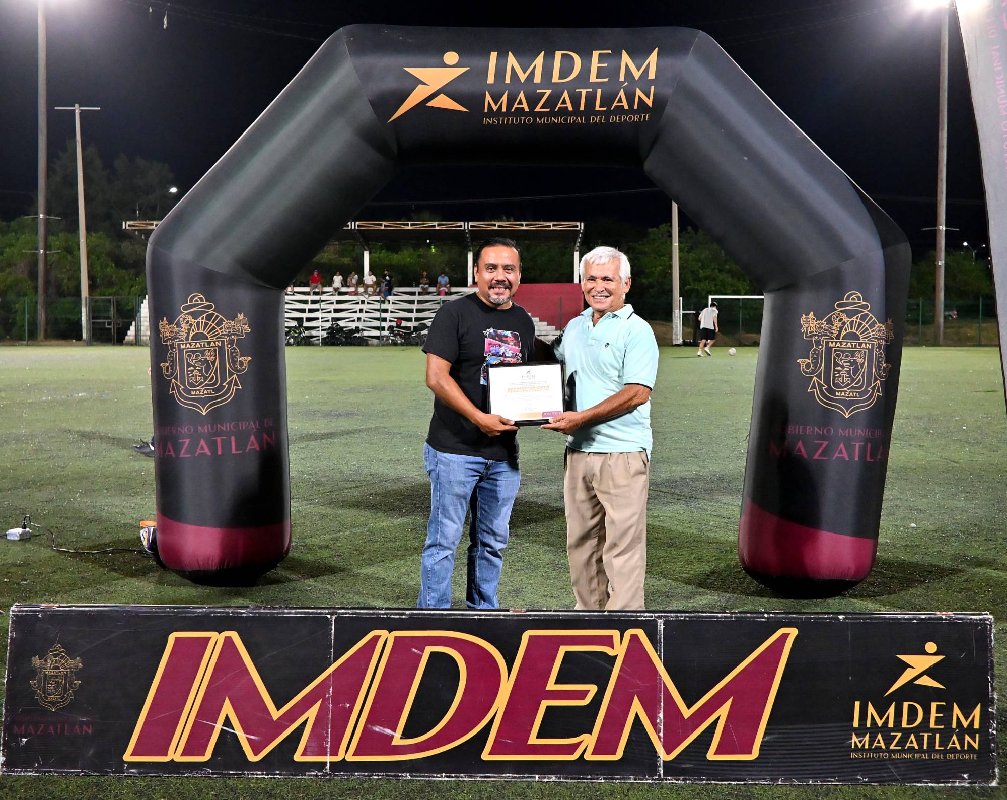 $!¡Bicampeones! Servigrúas vence a Tuna Supply en la final de la Liga Máster Municipal de Futbol