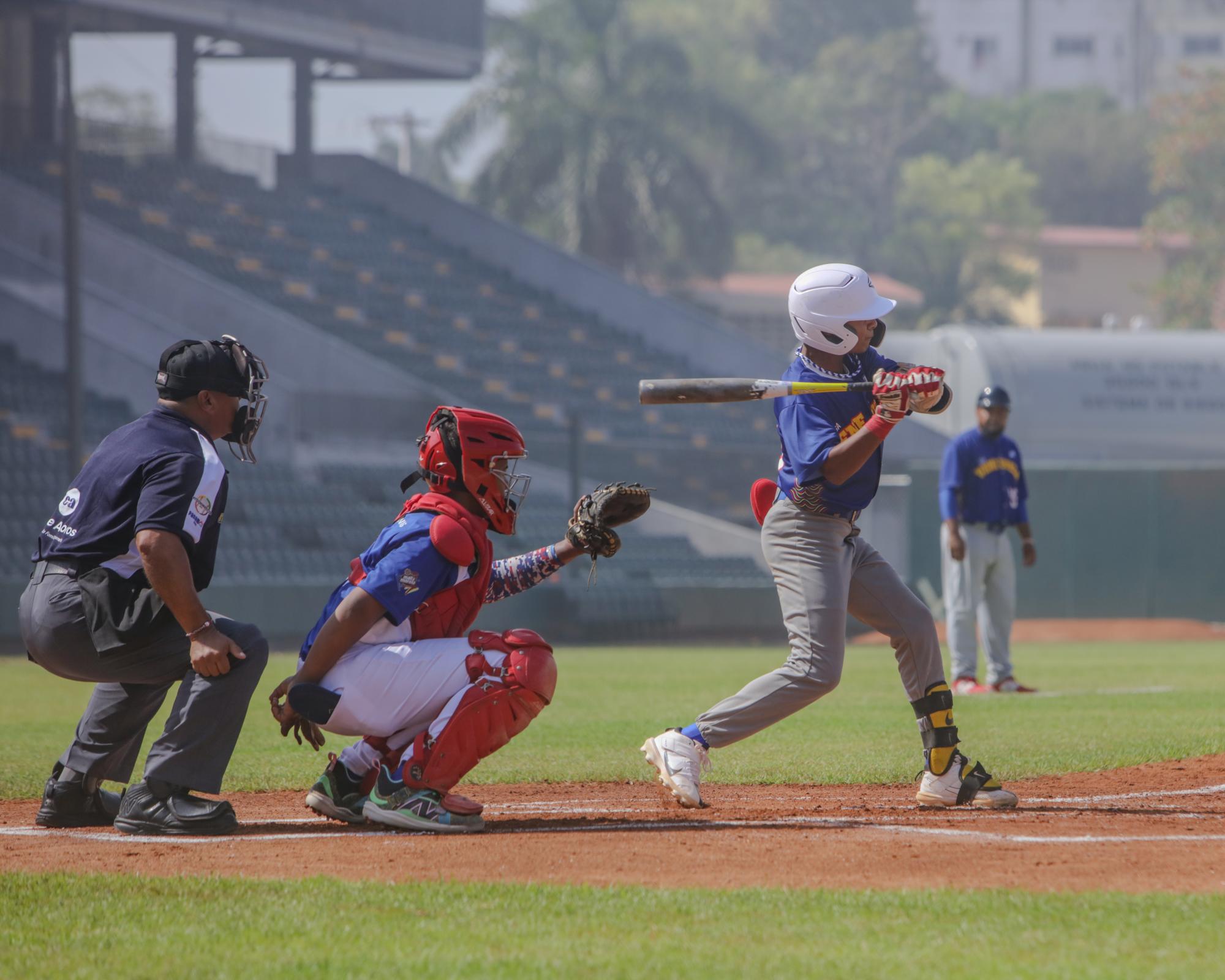 $!Dominicana vence a Venezuela en cerrado encuentro, en la Serie del Caribe Kids Panamá 2024