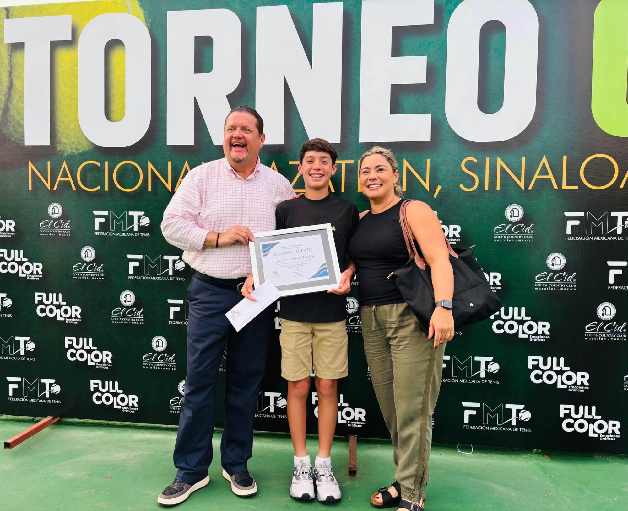 $!Reconocen a Jerónimo Velazco por su destacada actuación en Torneo Nacional G2 Sinaloa 2025