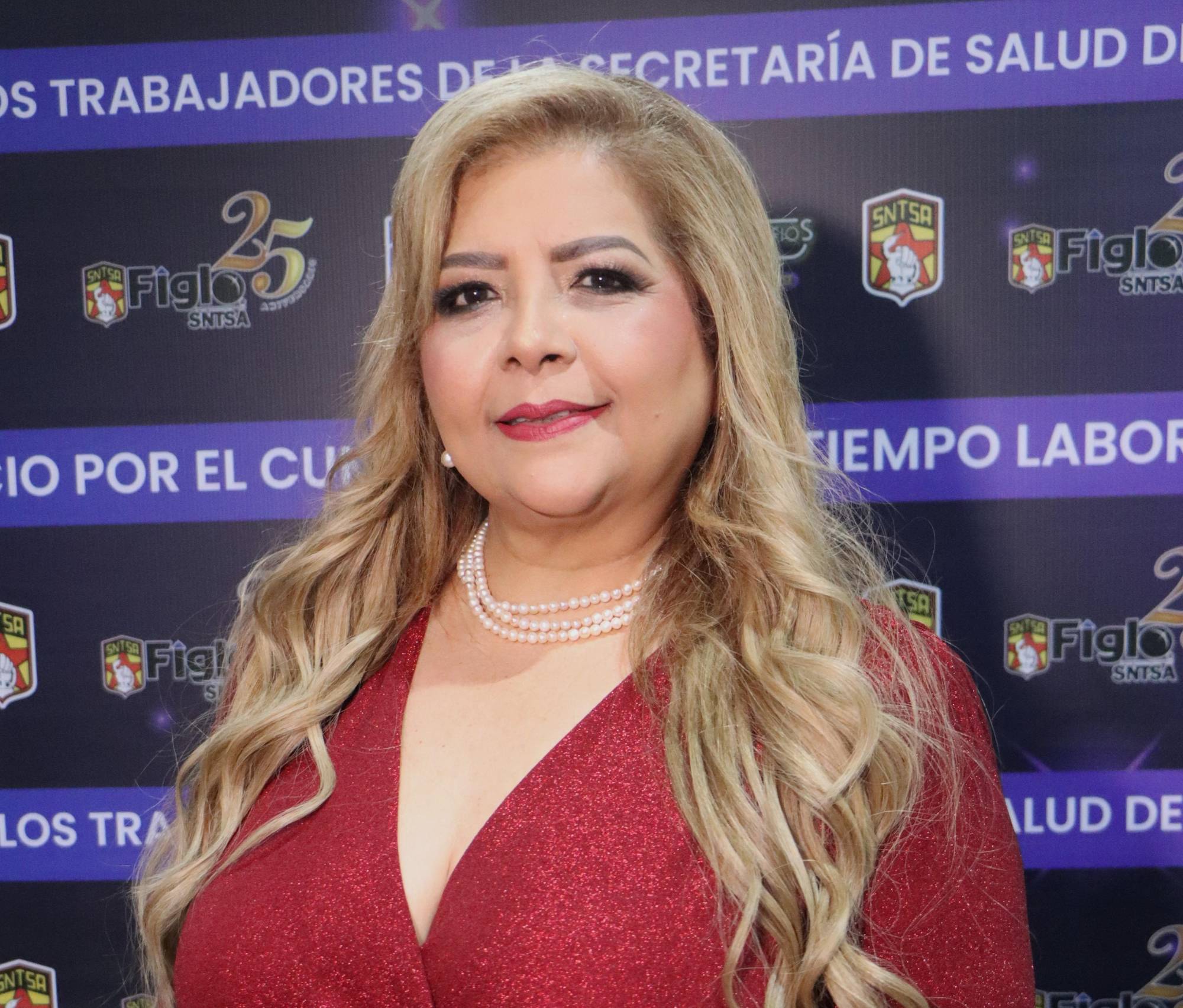 $!Profa. Arcelia Prado Estrada, Sria. Gral. del Comité Ejecutivo del SNTSA Sección 44 y Presidenta del Comité Técnico de FIGLOSNTSA SINALOA.