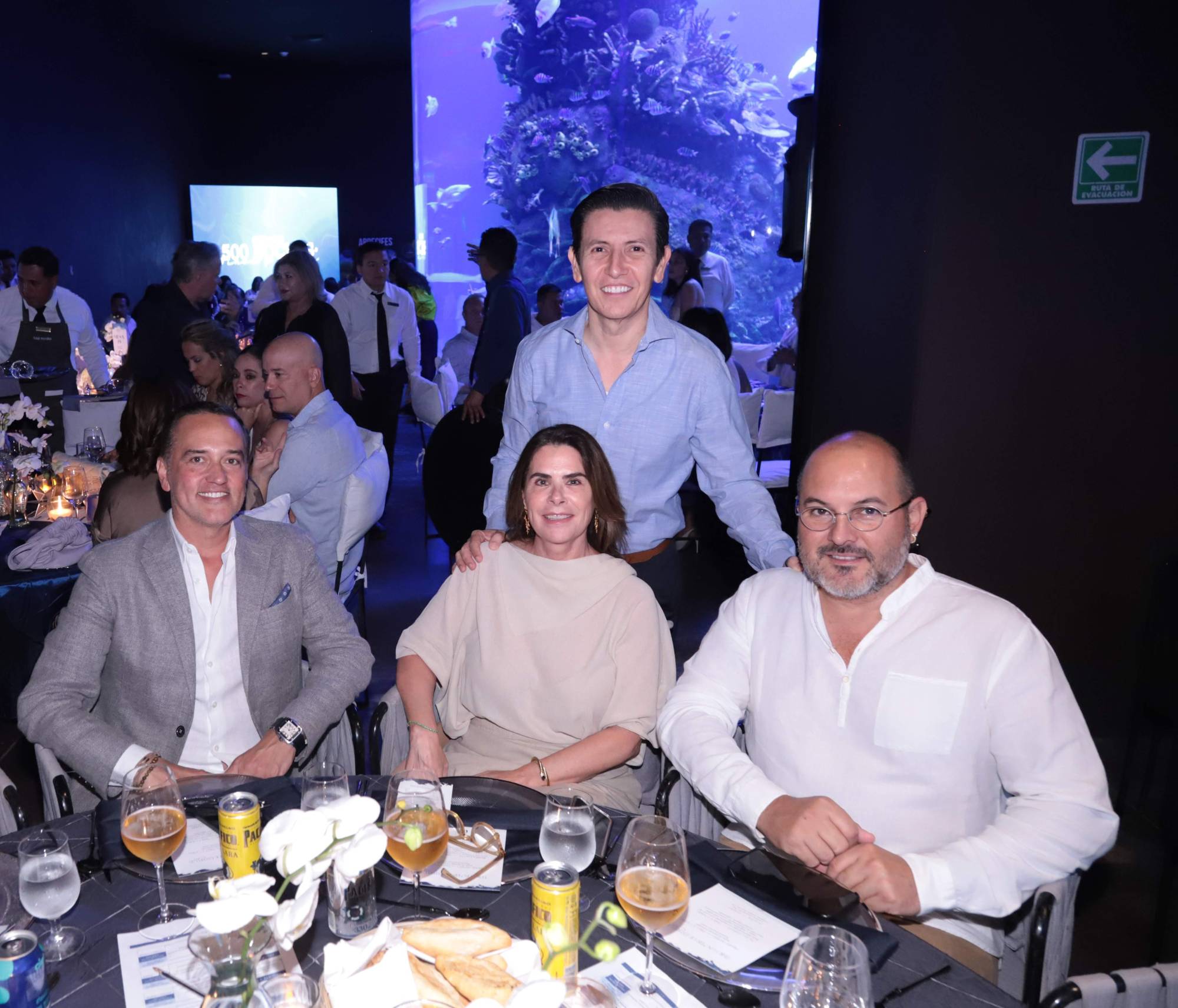 $!Víctor de Rueda, Saúl Gaxiola, Karen Jonsson Gavica y Armando Galván Pelayo.