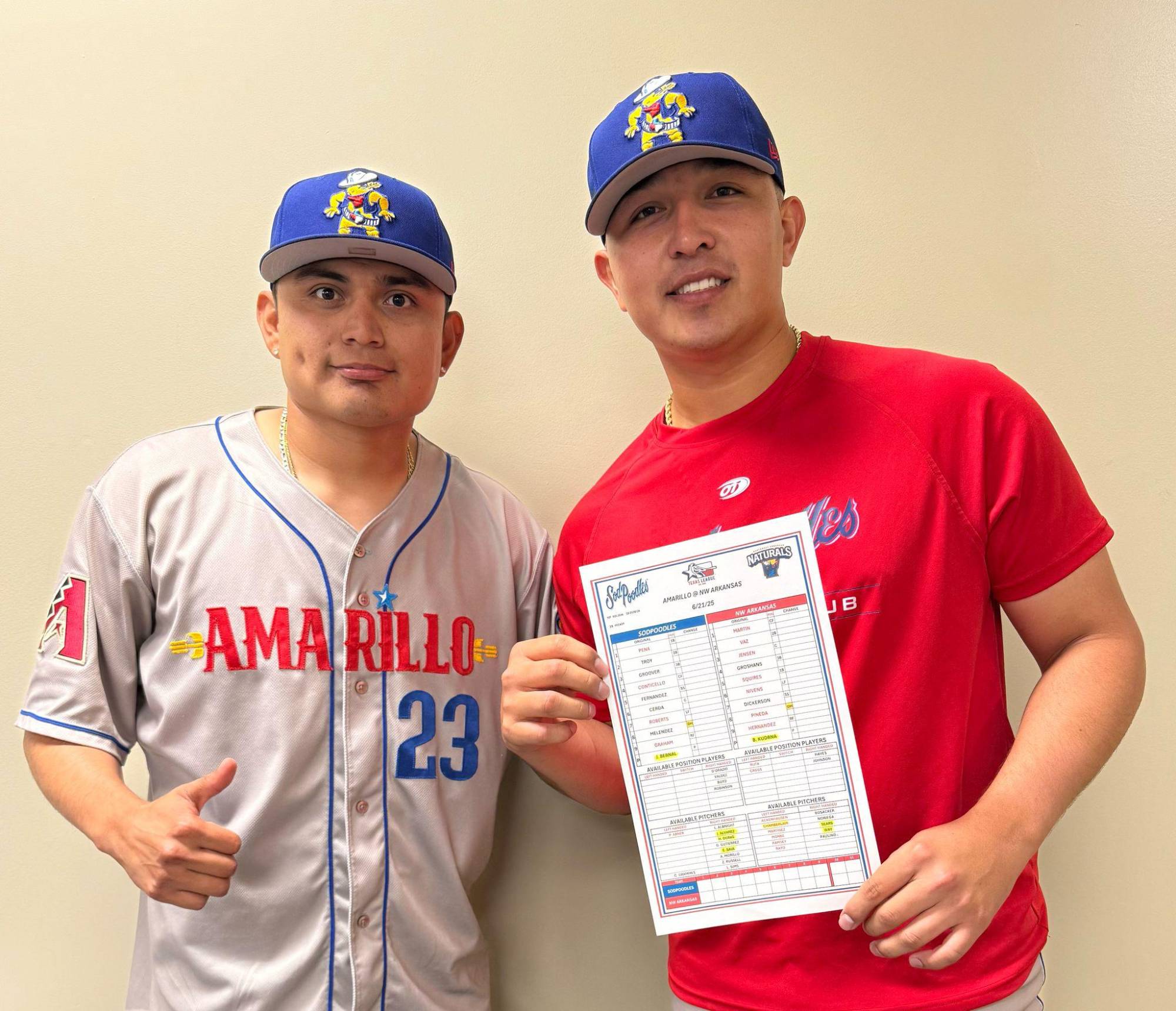 $!Jonatan Bernal brilla en su debut con Amarillo Son Poodles en Doble A de las Ligas Menores