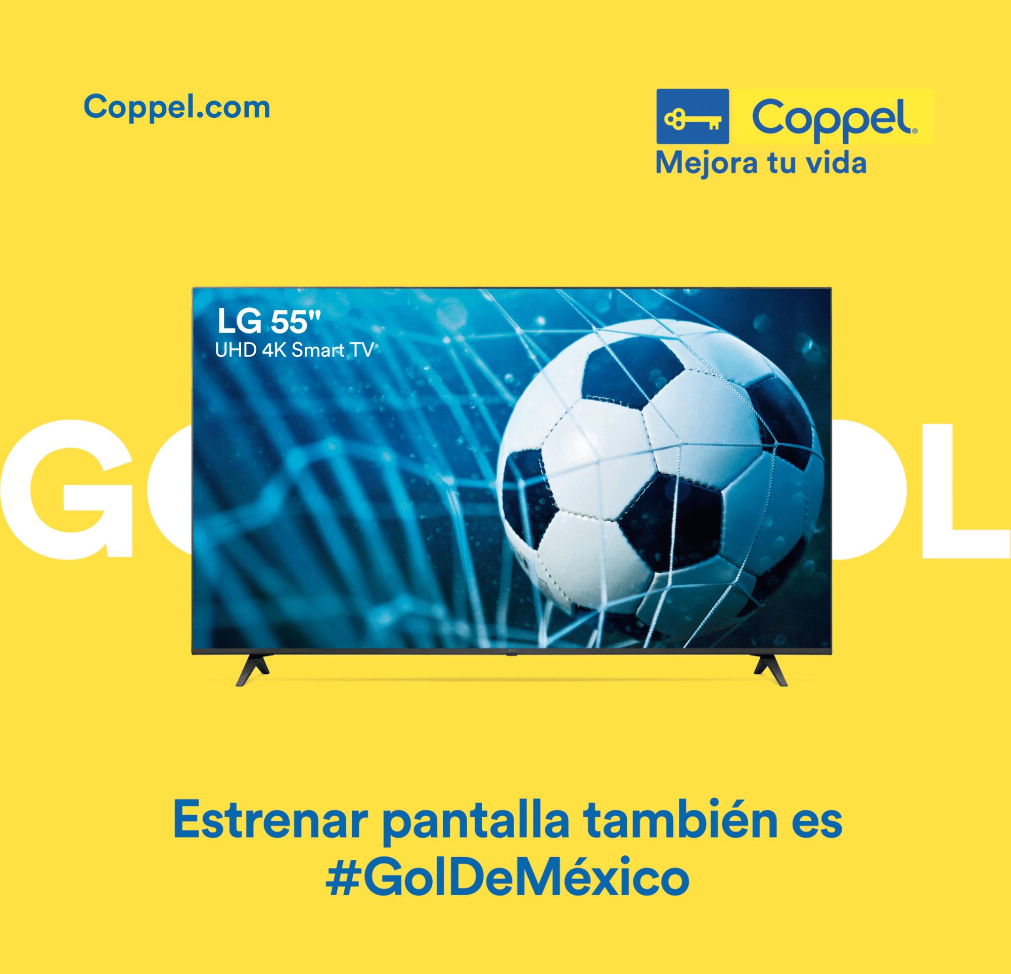 $!Con Coppel, estrenar pantalla también es gol de México