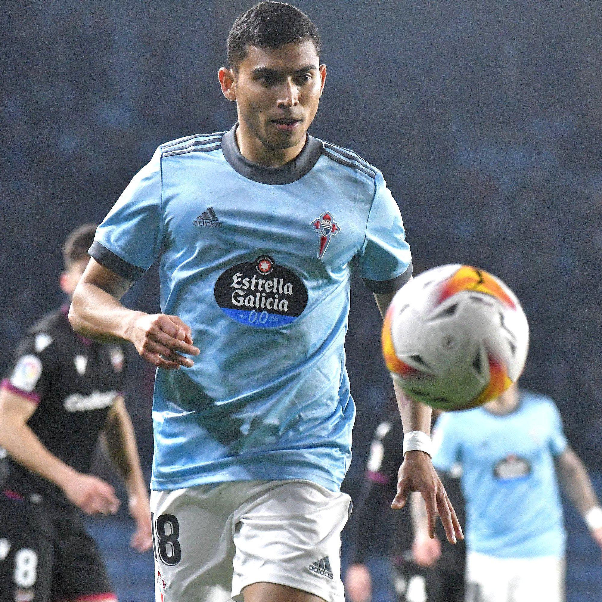 $!Orbelín Pineda al fin debuta en LaLiga española