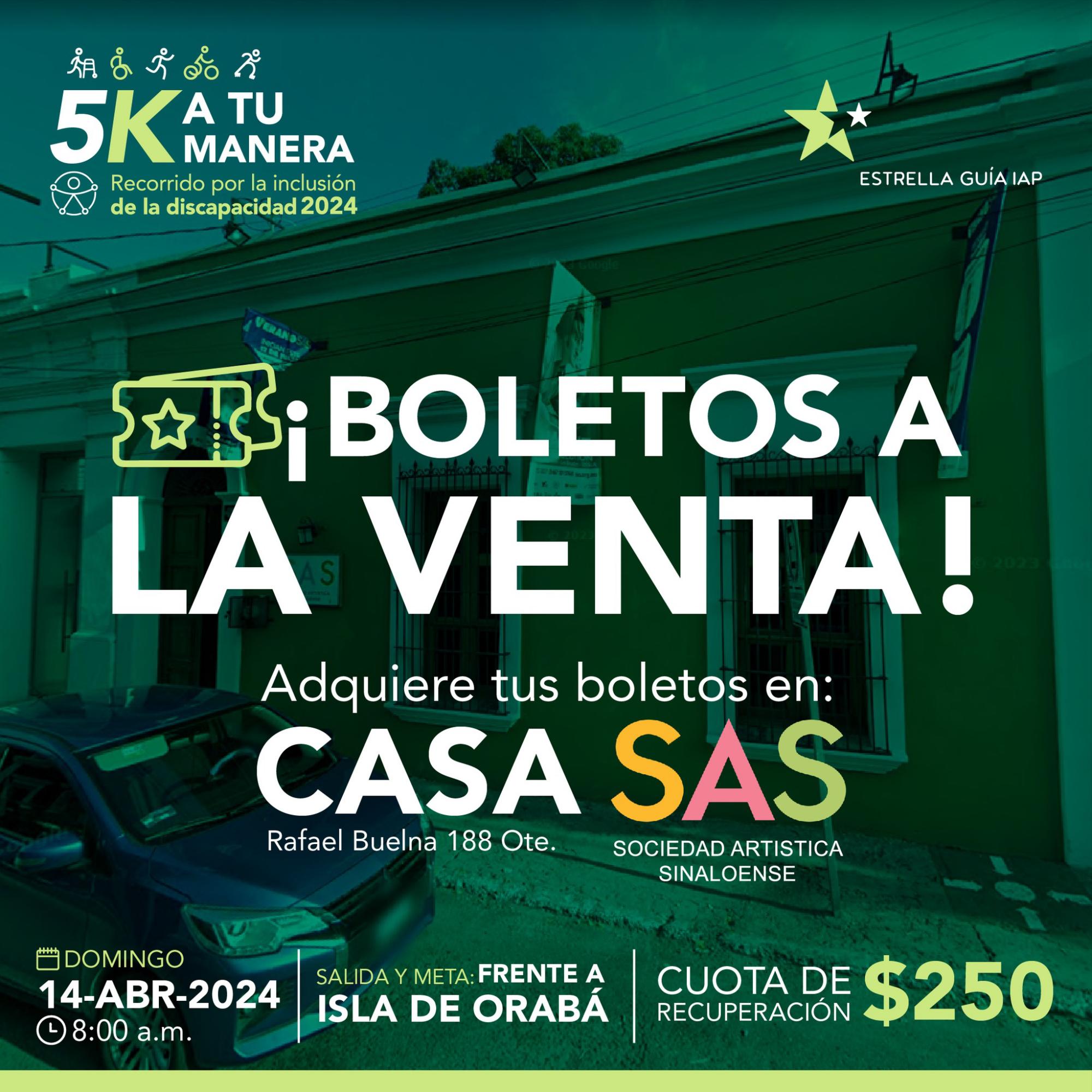 $!Invita Fundación Estrella Guía a correr por la inclusión de la discapacidad