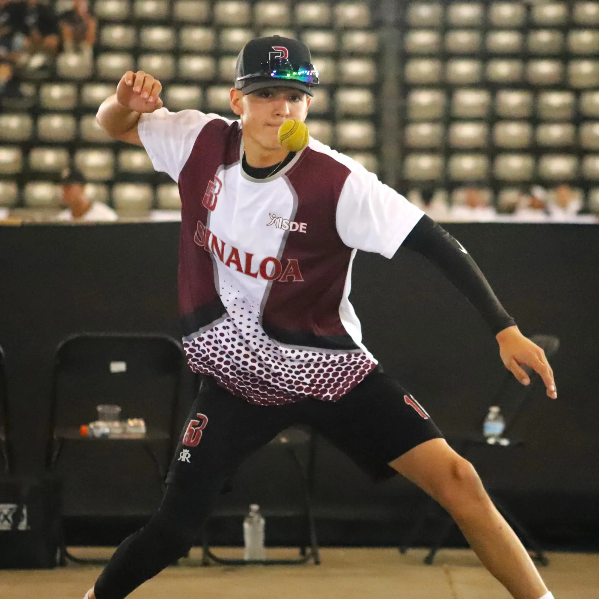 $!Sinaloa mantiene invicto en beisbol 5 rumbo al oro en Olimpiada Nacional