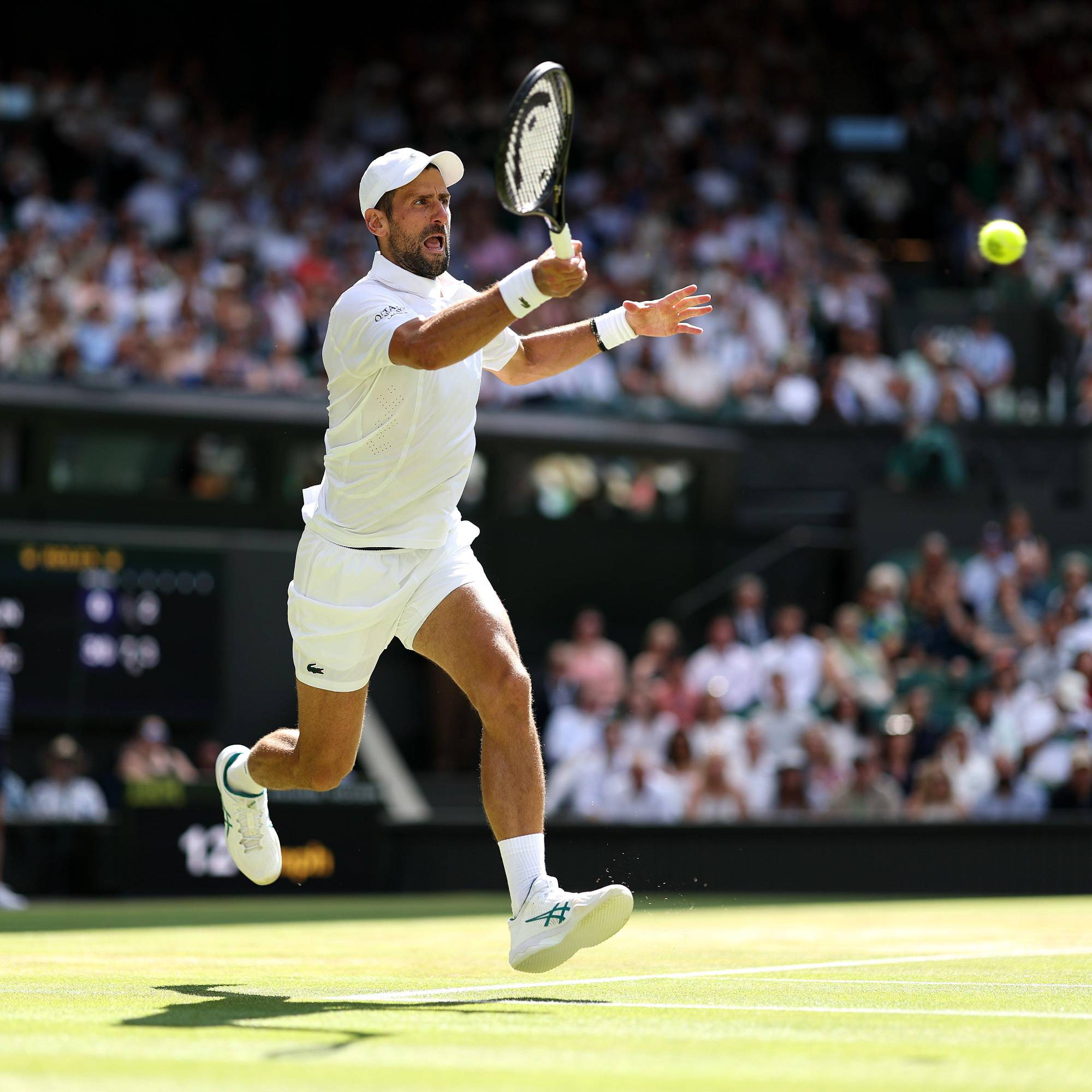 $!Djokovic cierra otro día histórico camino a cuartos de Wimbledon