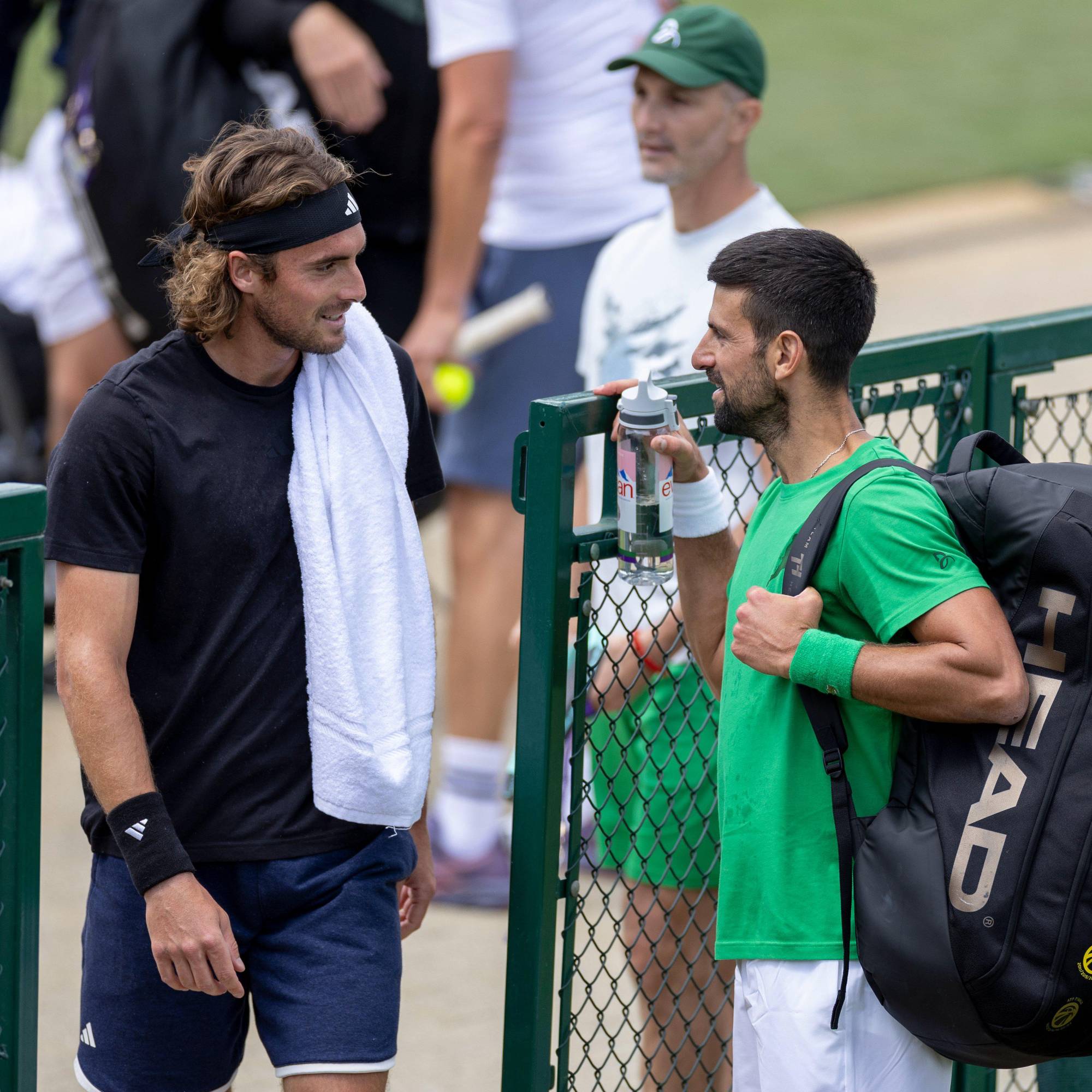 $!Novak Djokovic ya está en Wimbledon