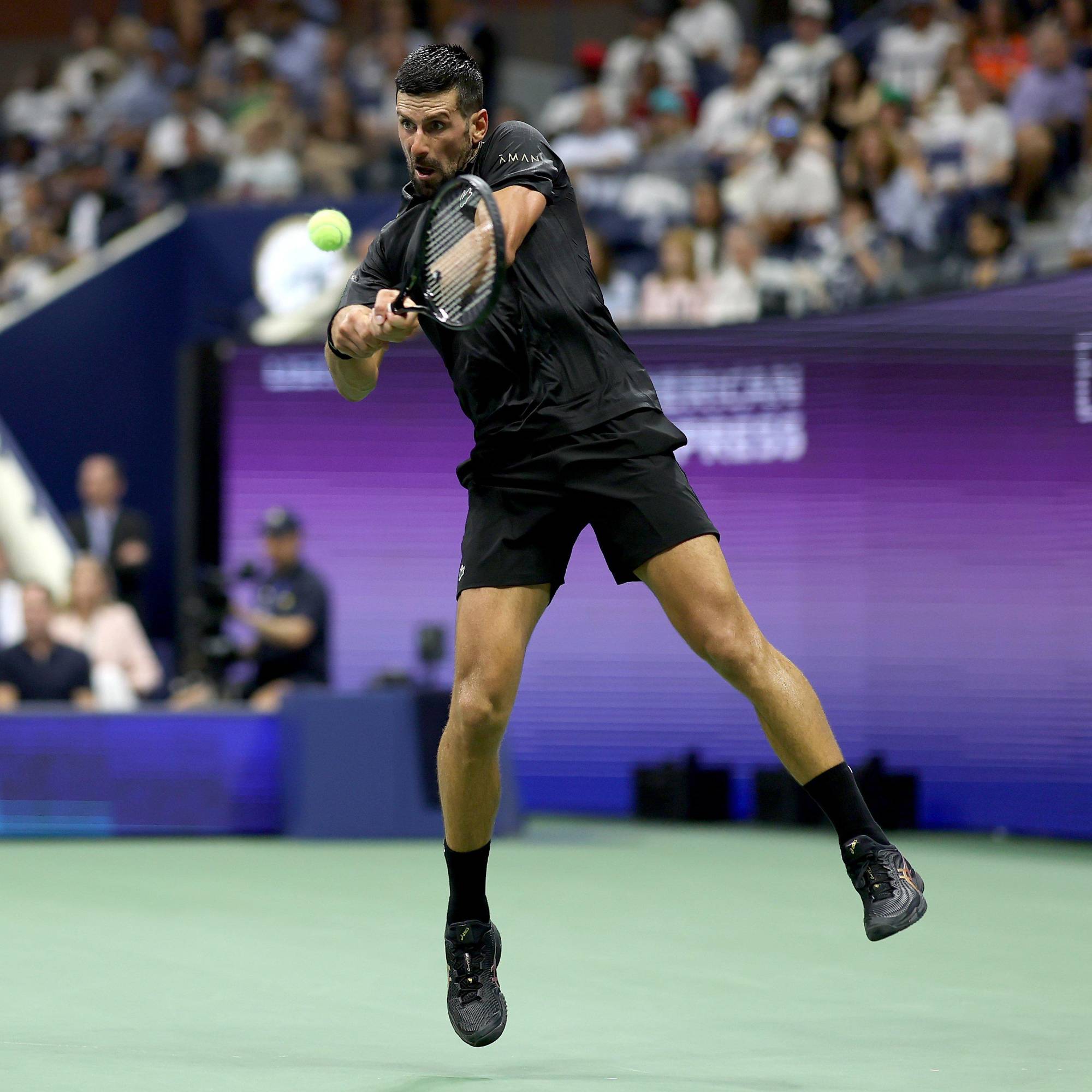 $!Djokovic alarga su brutal invicto en primeras rondas del US Open