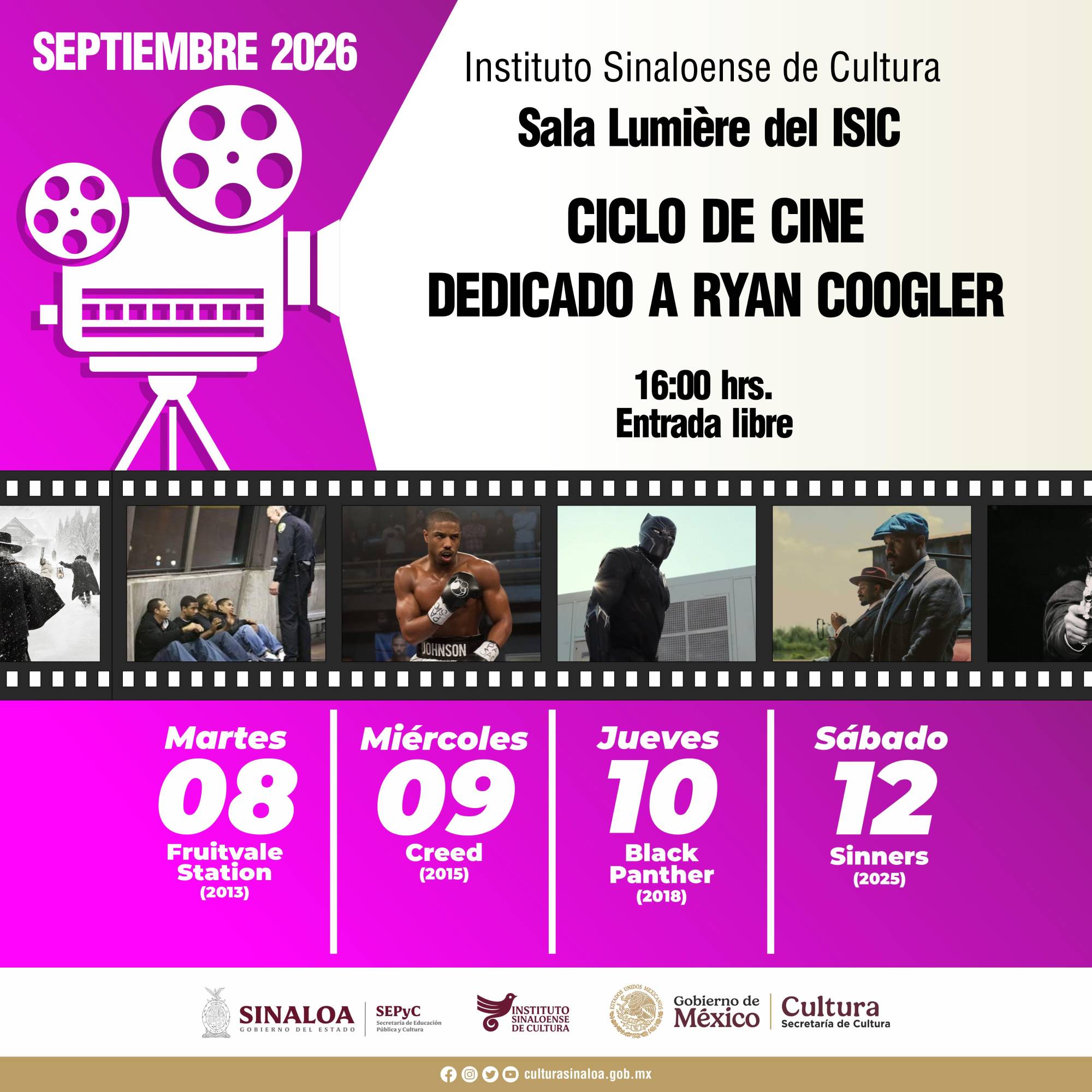$!El ciclo será de cuatro días.