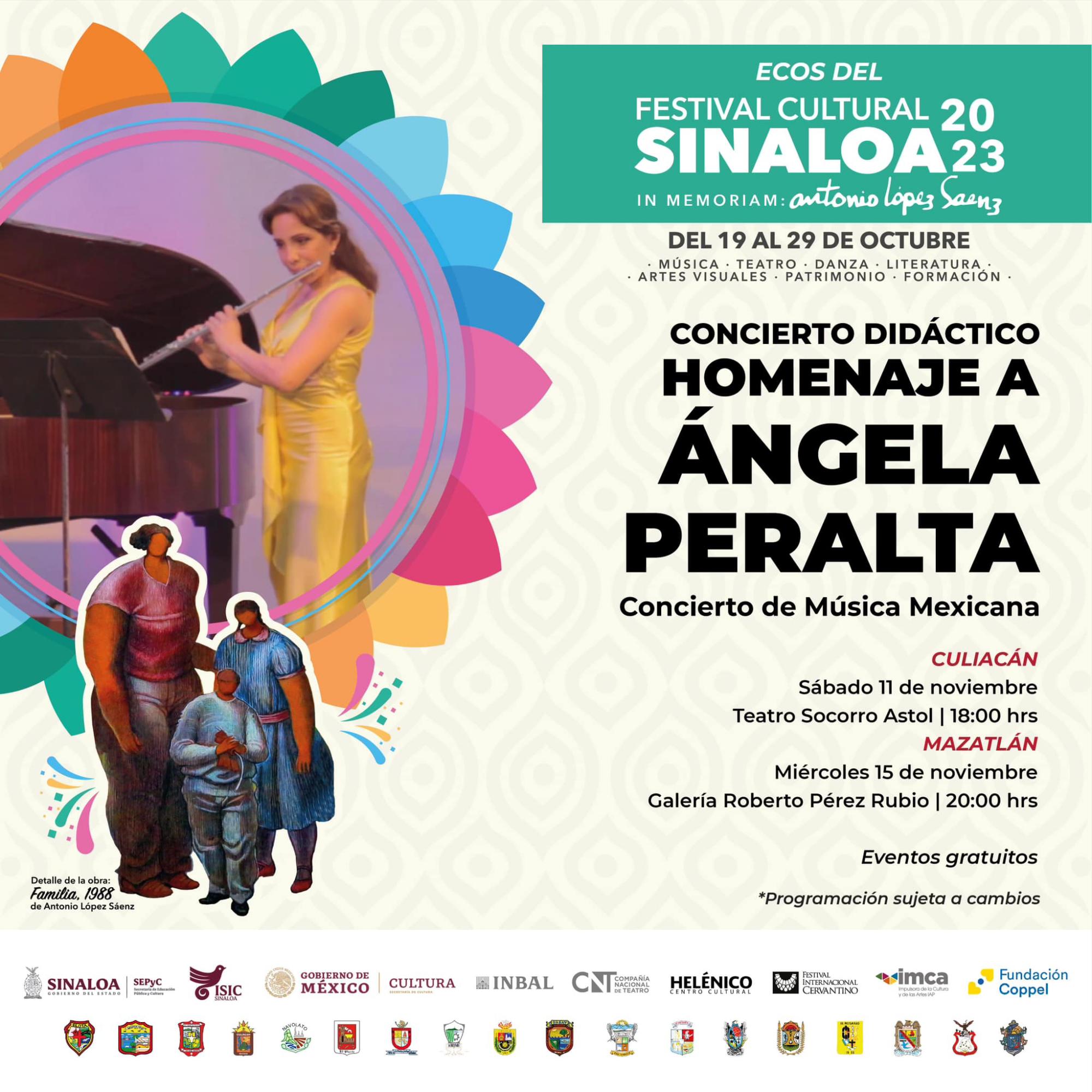$!En Culiacán y Mazatlán se reprogramó el concierto didáctico Homenaje a Ángela Peralta.