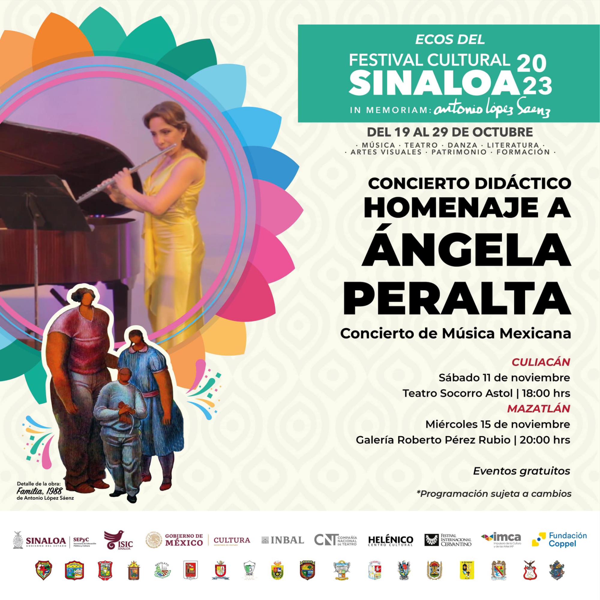 $!En Culiacán y Mazatlán se reprogramó el concierto didáctico Homenaje a Ángela Peralta.