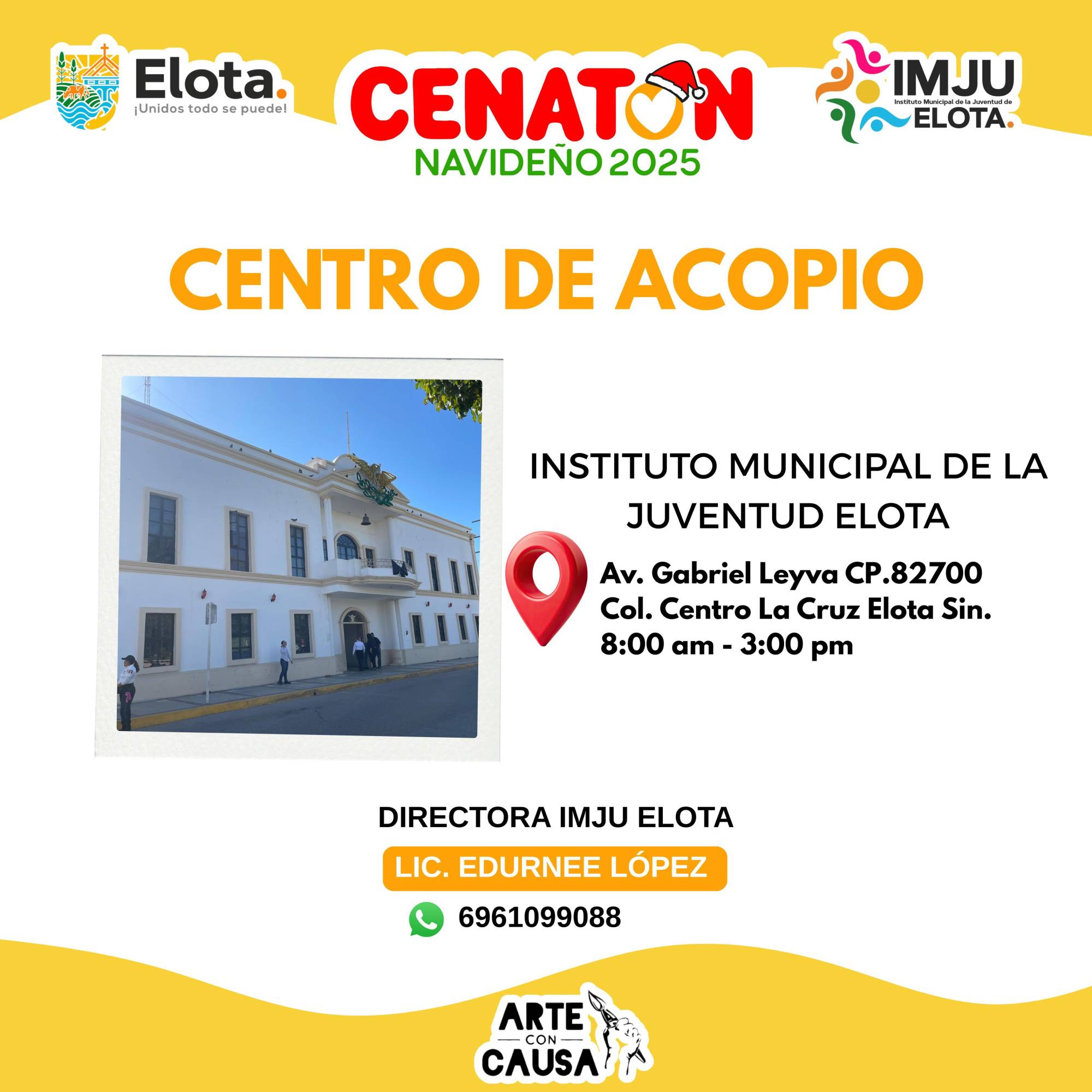 $!Elota arranca el Cenatón Navideño 2025 para apoyar a familias vulnerables