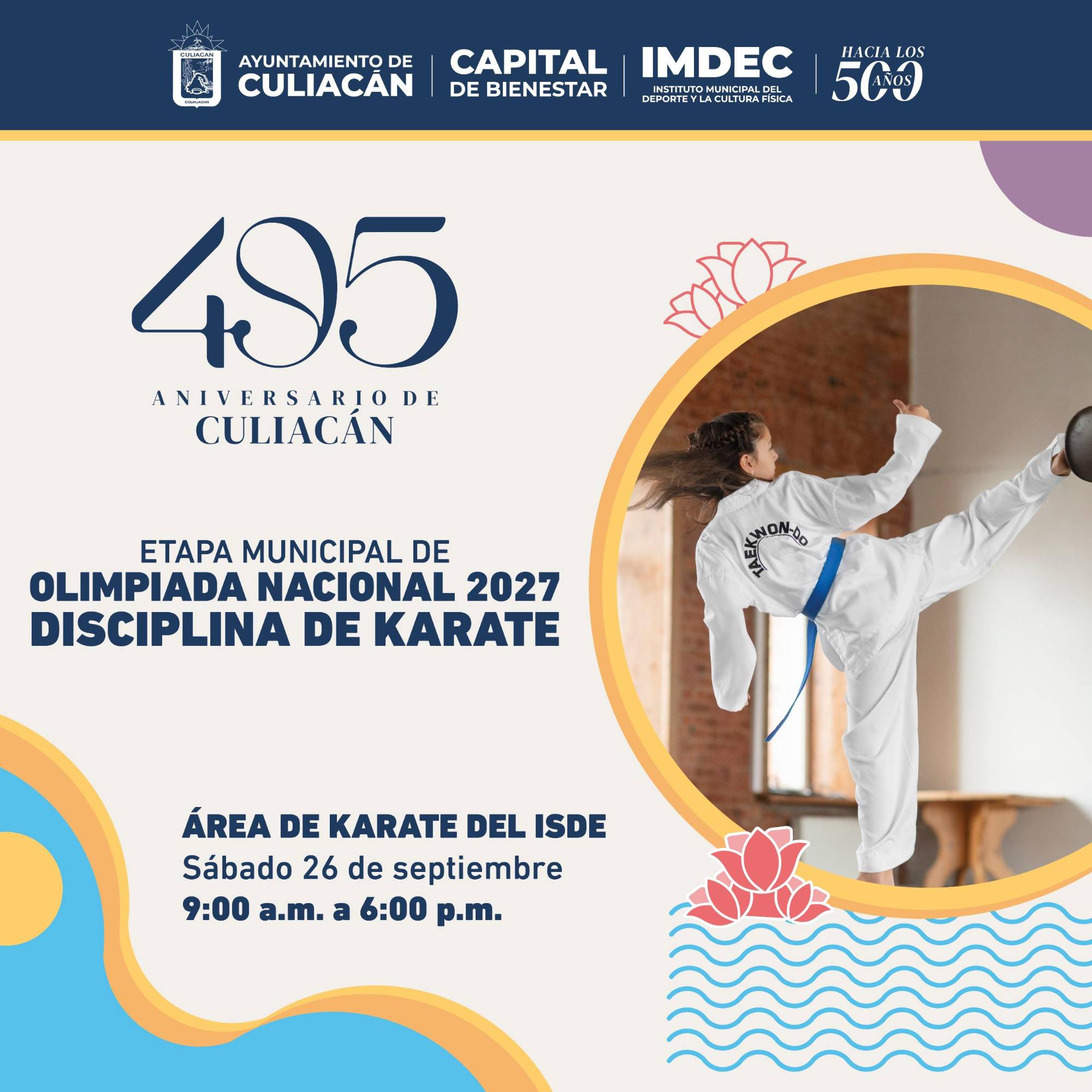 $!Imdec se suma a los festejos por el 495 aniversario de Culiacán
