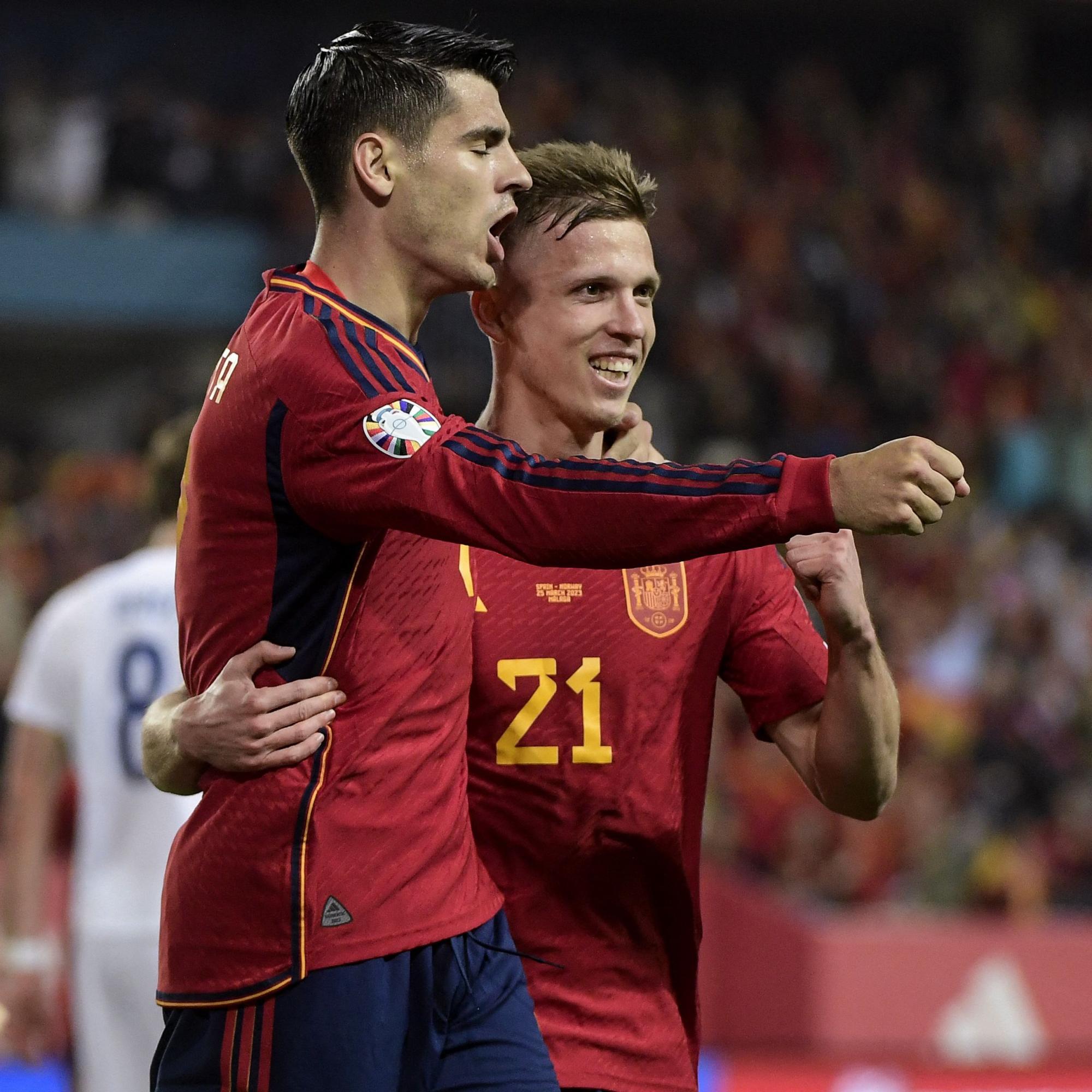 $!Joselu guía a España a golear a Noruega