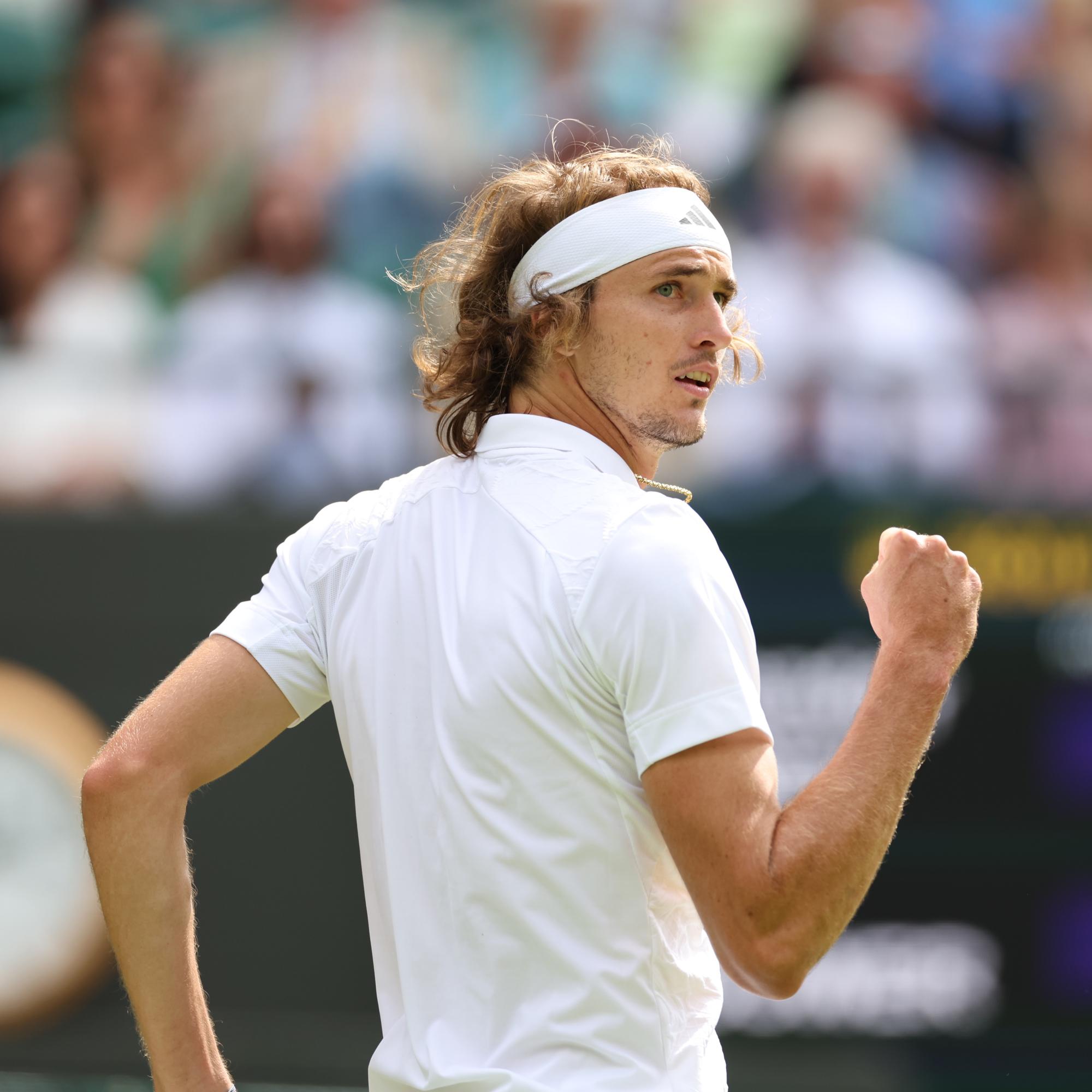 $!Zverev debuta con firmeza en Wimbledon