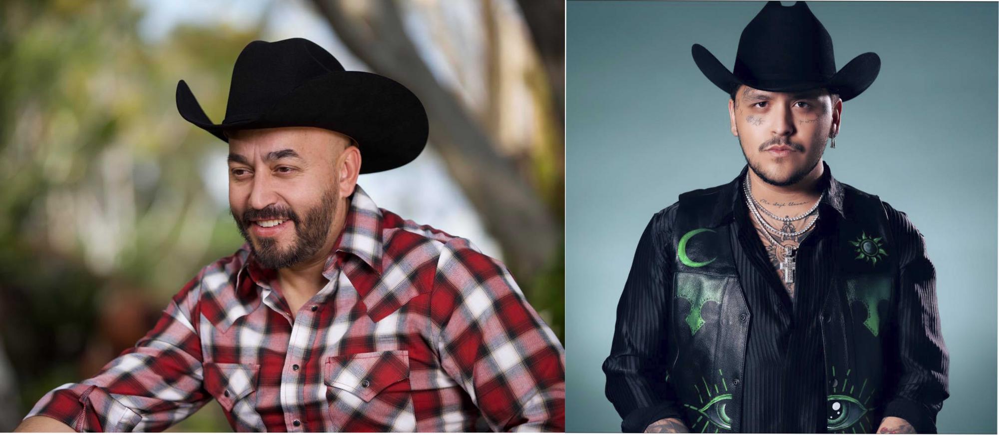 $!Elige Lupillo Rivera el diseño para corregir tatuaje que se hizo en honor a Belinda