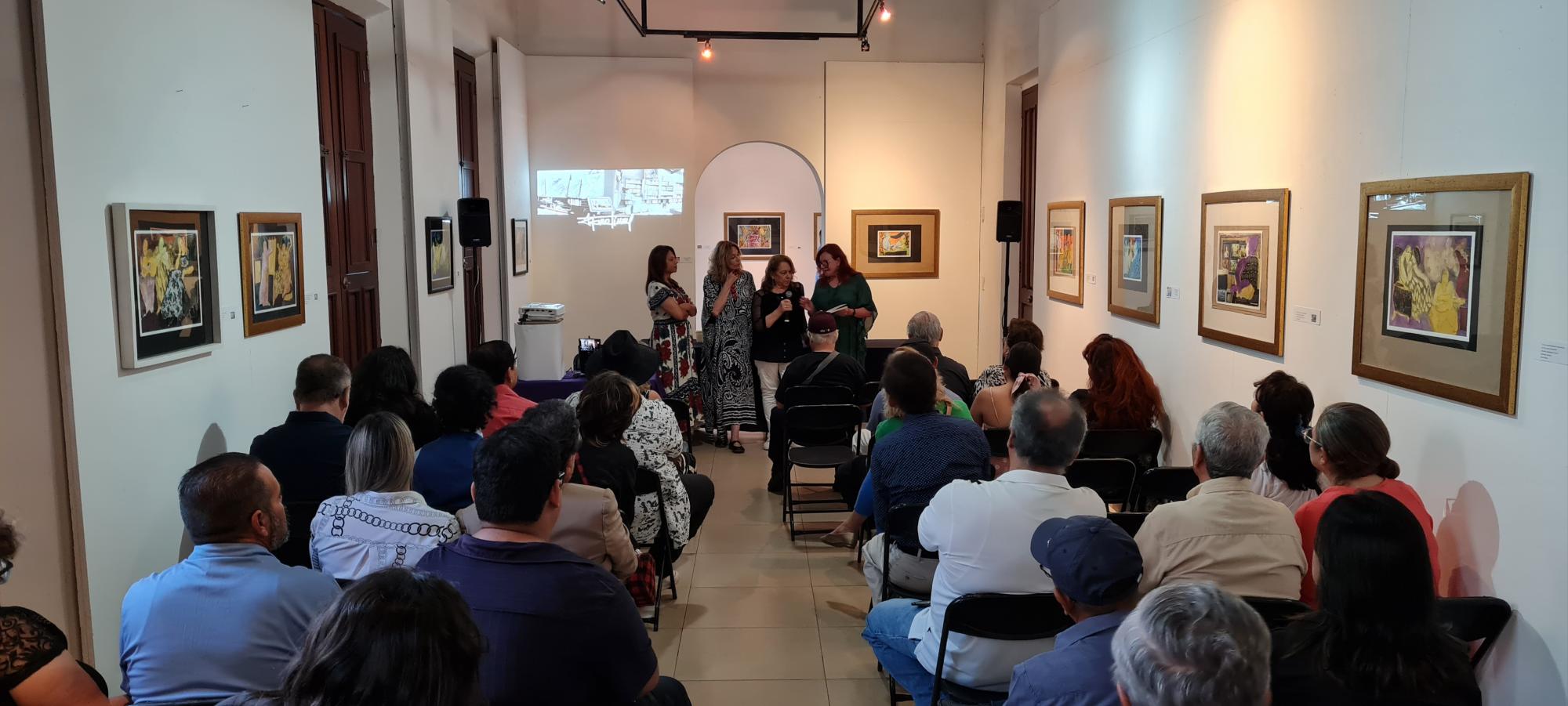 $!Inauguran la exposición ‘Dos mujeres de fina estampa’