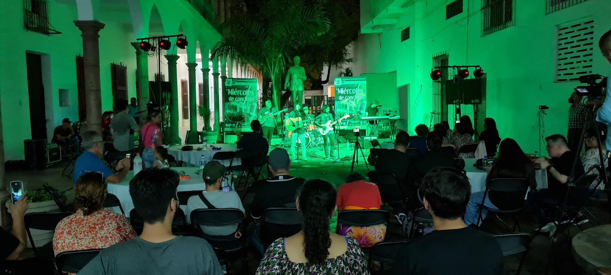 $!Arranca la temporada de Miércoles de Concierto en el Edificio Central de la UAS, en Culiacán