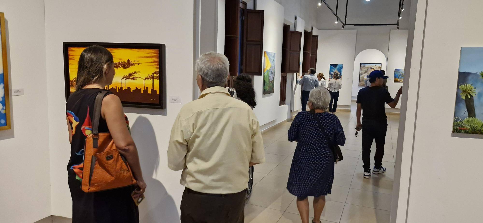 $!La expo comprende obras de artistas consagrados como Yolanda Aguilar Cuadras, José Uriarte y nuevas generaciones de creadores.