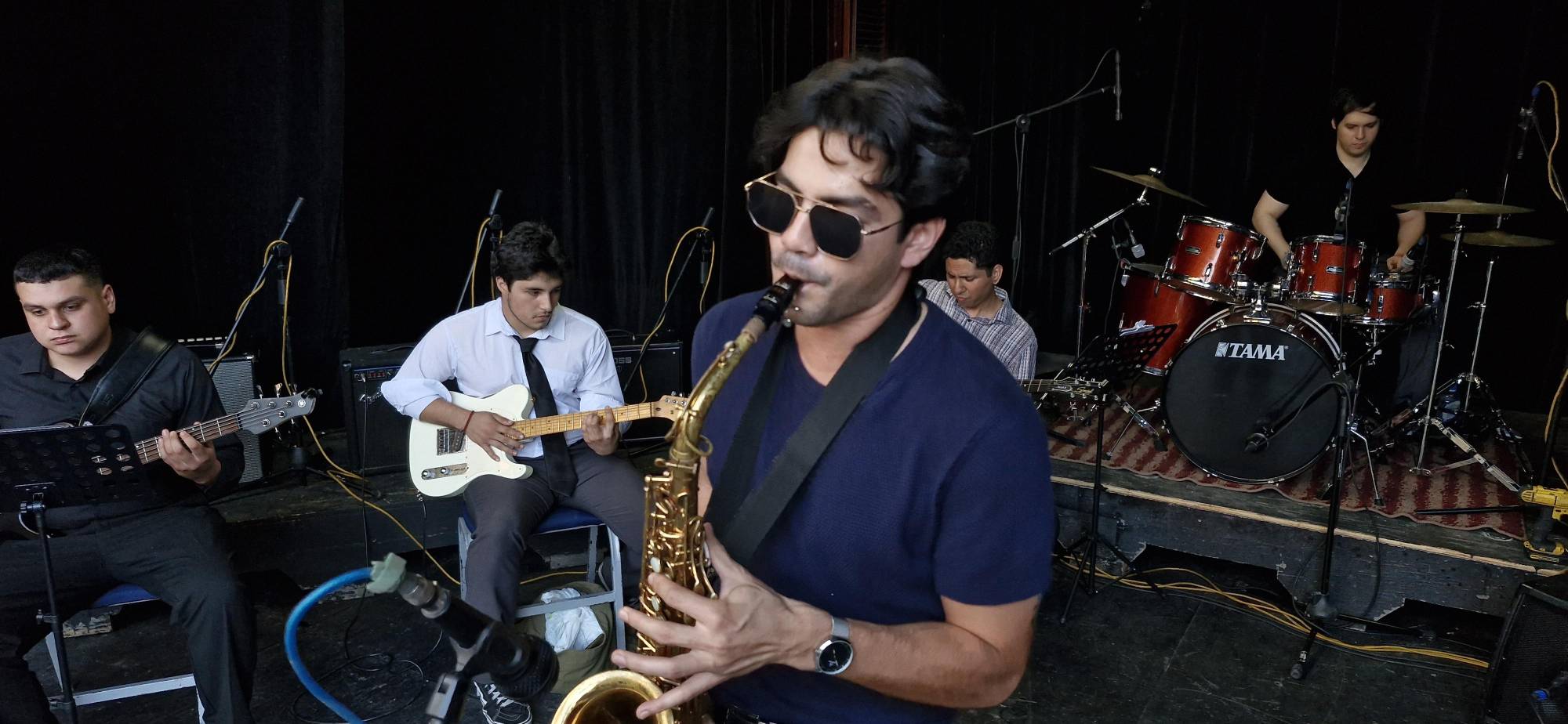 $!Los jóvenes músicos mostraron su versatilidad y fusión entre ejecución y creación.