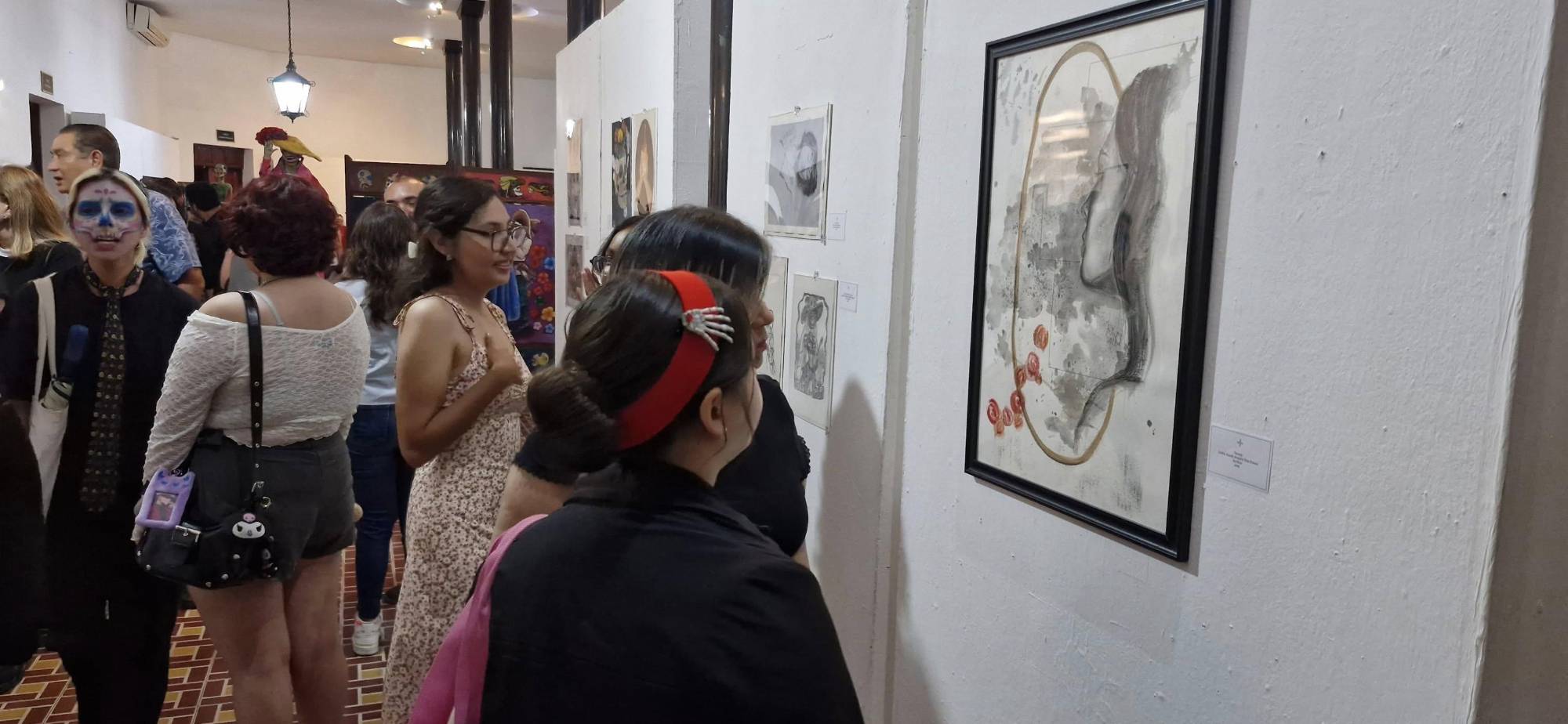 $!La exposición forma parte de Celebración Universitaria de Día de Muertos.