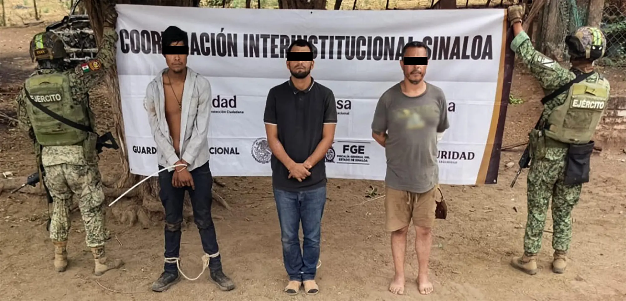 $!Detienen a “El 24”, presunto líder criminal en Sinaloa; aseguran armas y explosivos