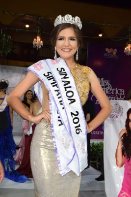 Karina Avendaño es Miss Latina Sinaloa 2016