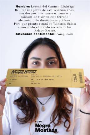 Manolo Díaz es el dramaturgo y director de la puesta en escena presentada en el Foro Negro Mostaza.